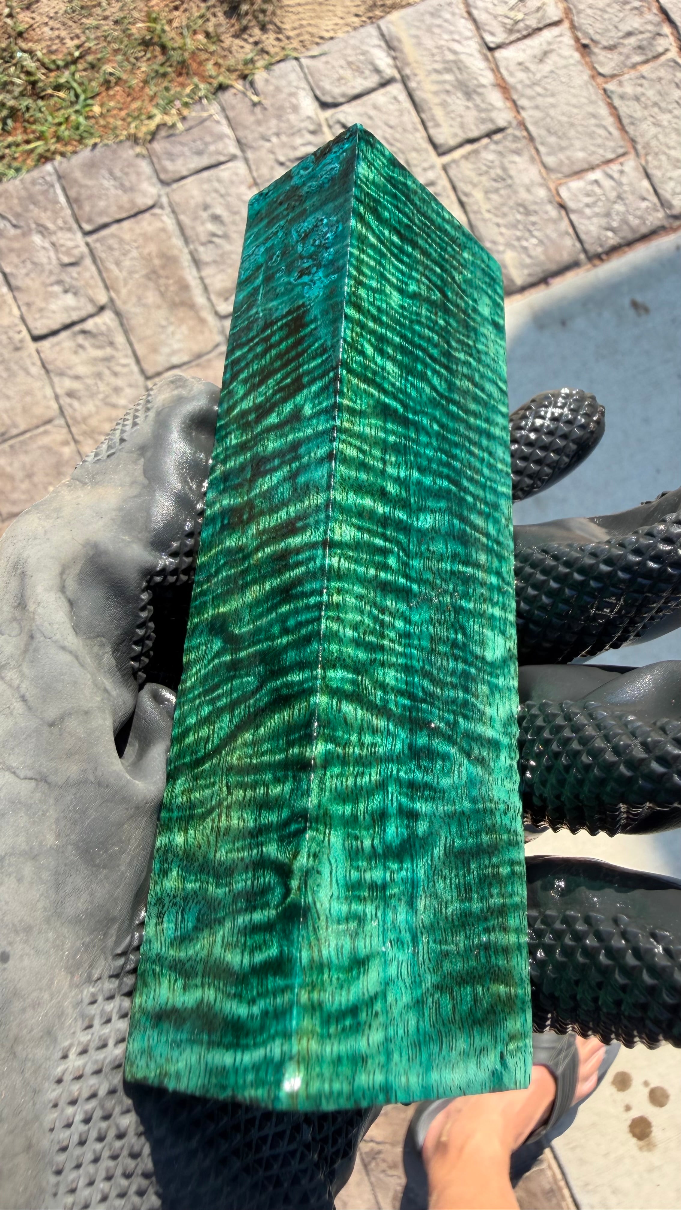 Curly Mango Block COMB-010 (Stabilized)