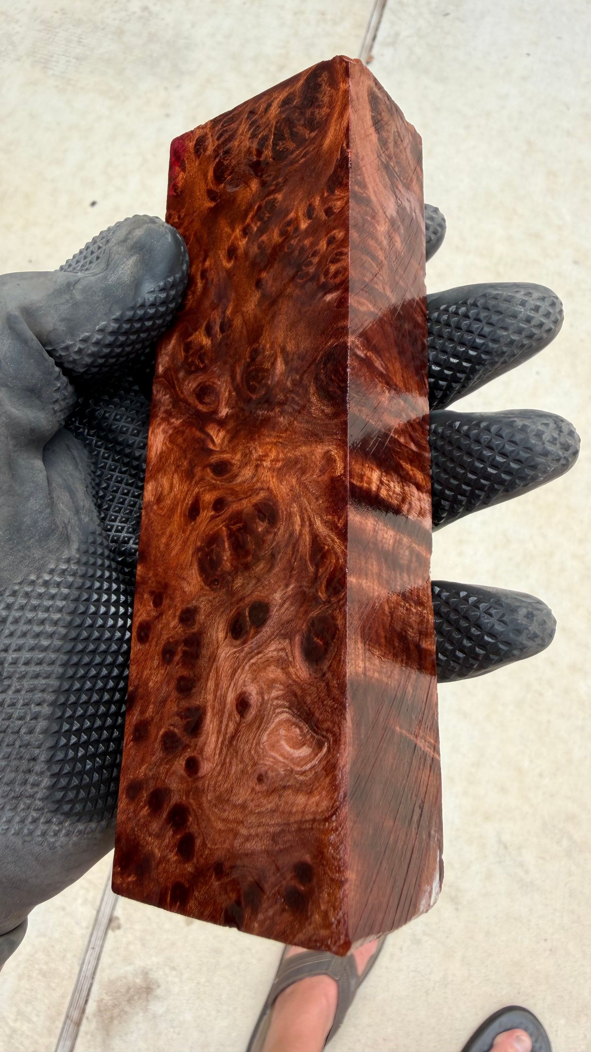 Redwood Burl Block RLBB-481 (Stabilized)