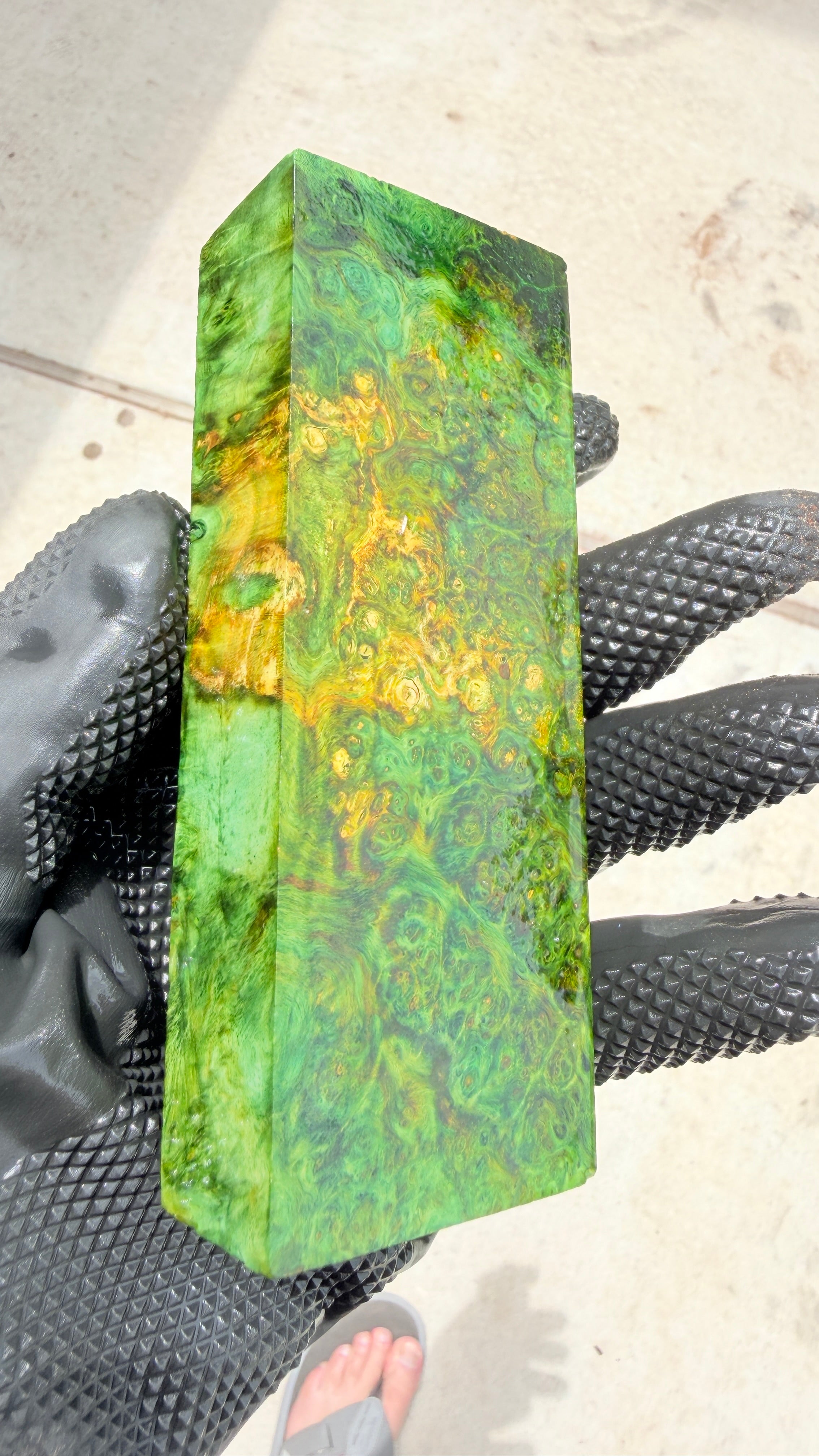 Box Elder Burl Block BEBB-203 (Stabilized)