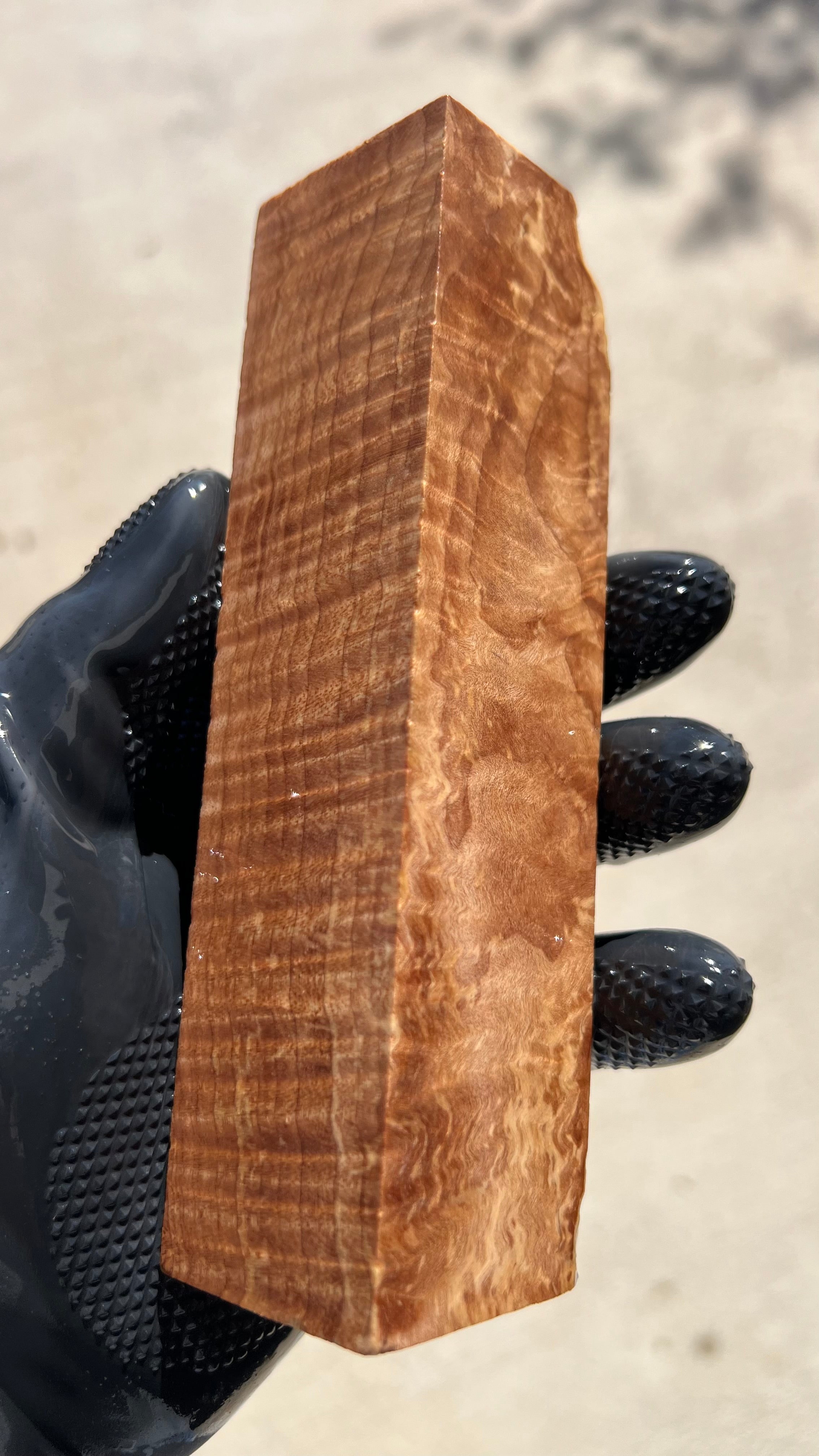 Curly Maple Block MPBB-126 (Stabilized)