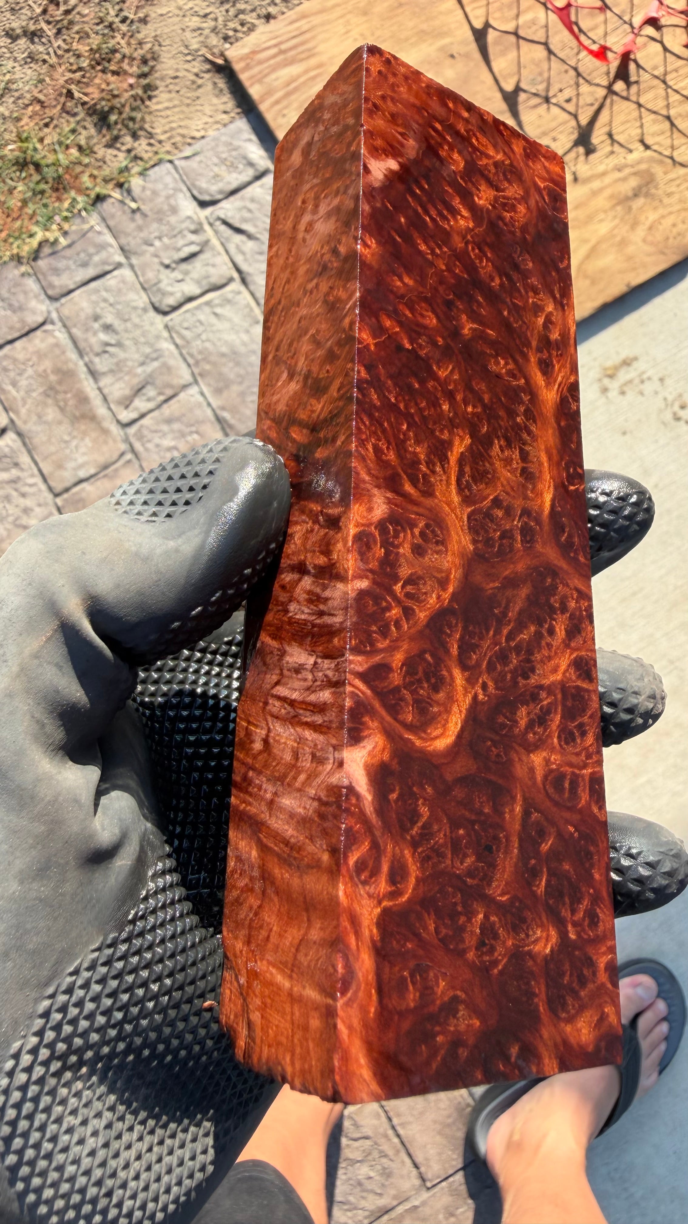 Redwood Burl Block RLBB-480 (Stabilized)
