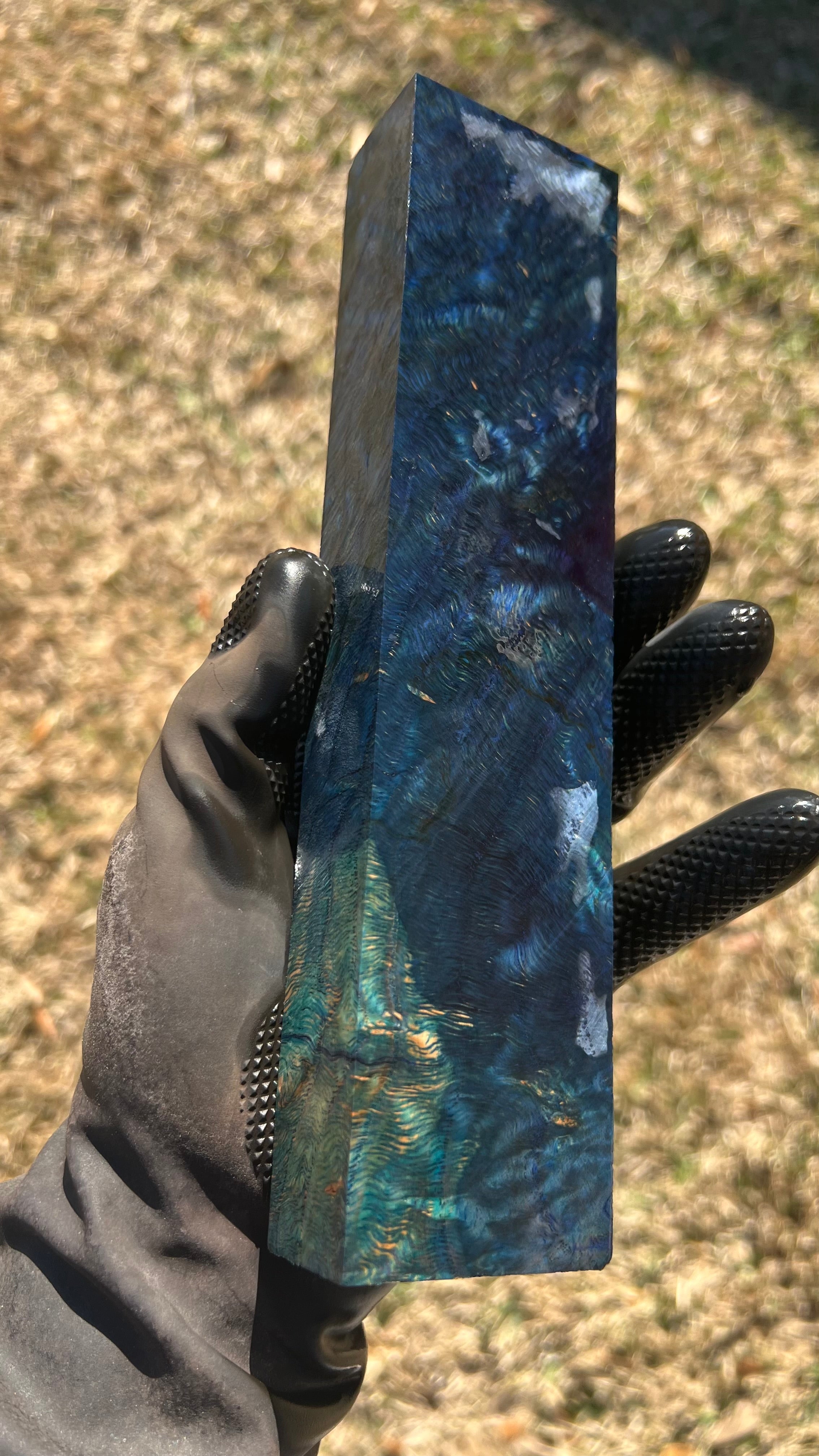 Red Oak Burl Block ROBB-034 (Stabilized)