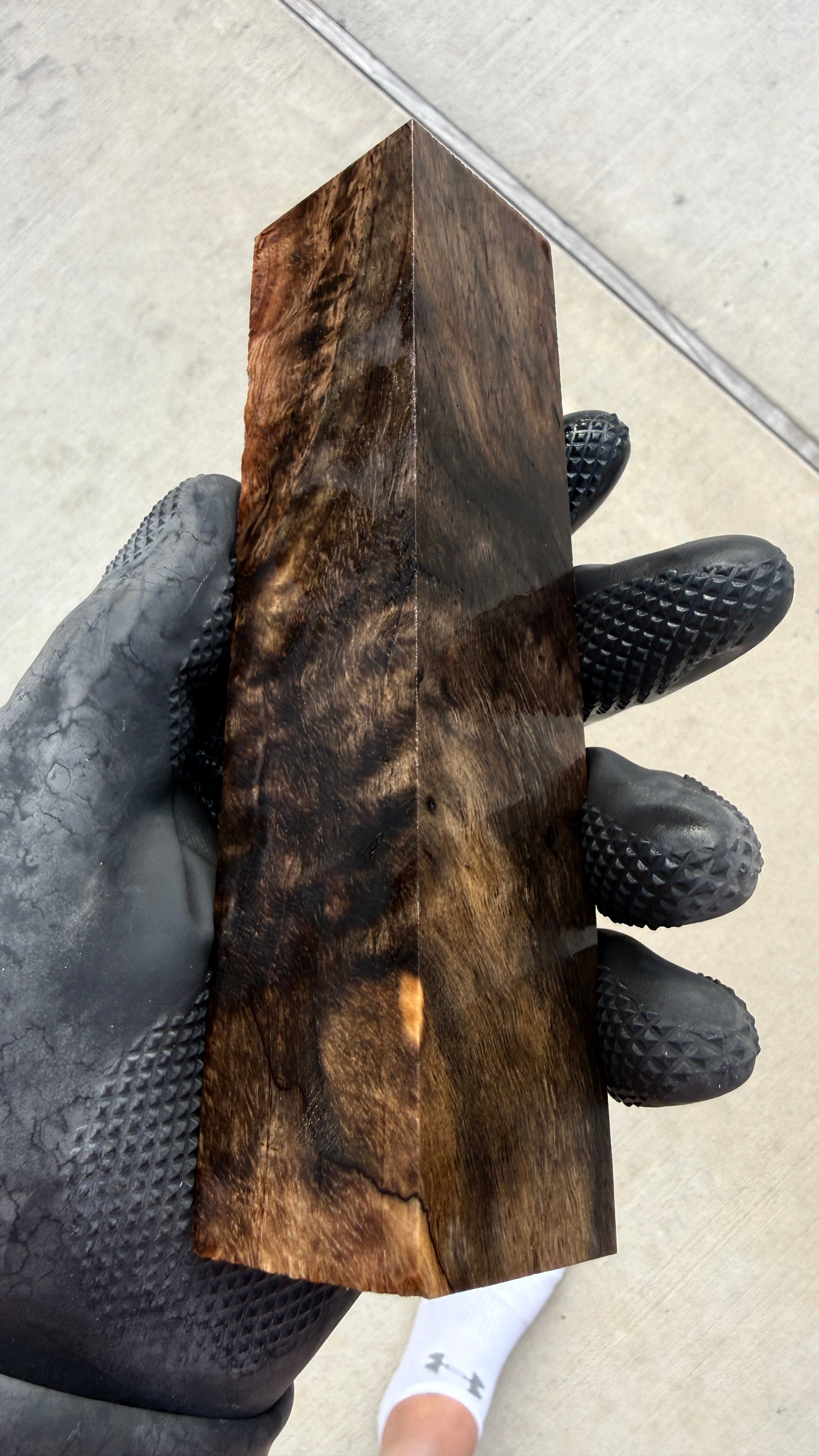 Red Oak Burl Block ROBB-151 (Stabilized)