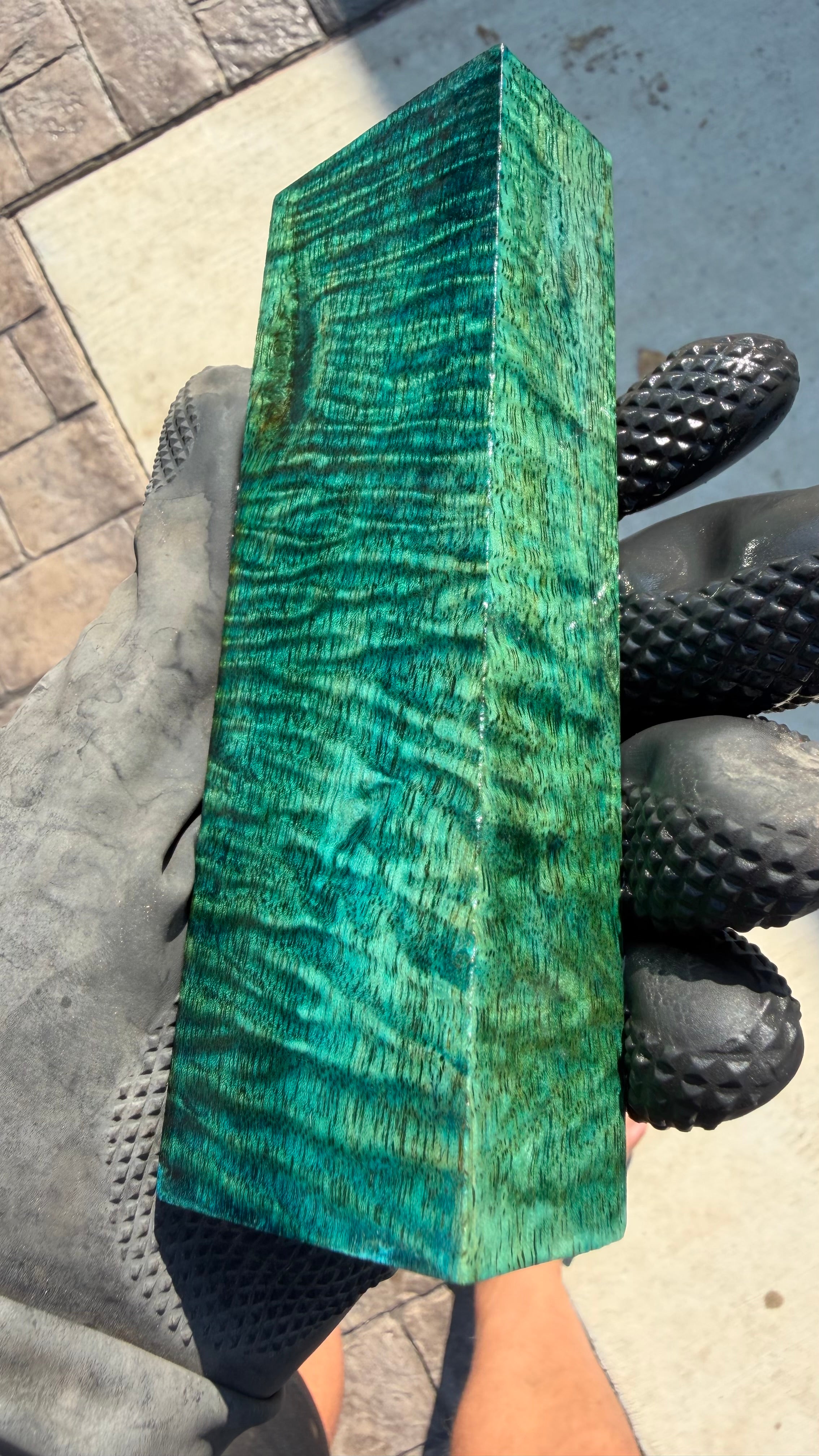 Curly Mango Block COMB-012 (Stabilized)