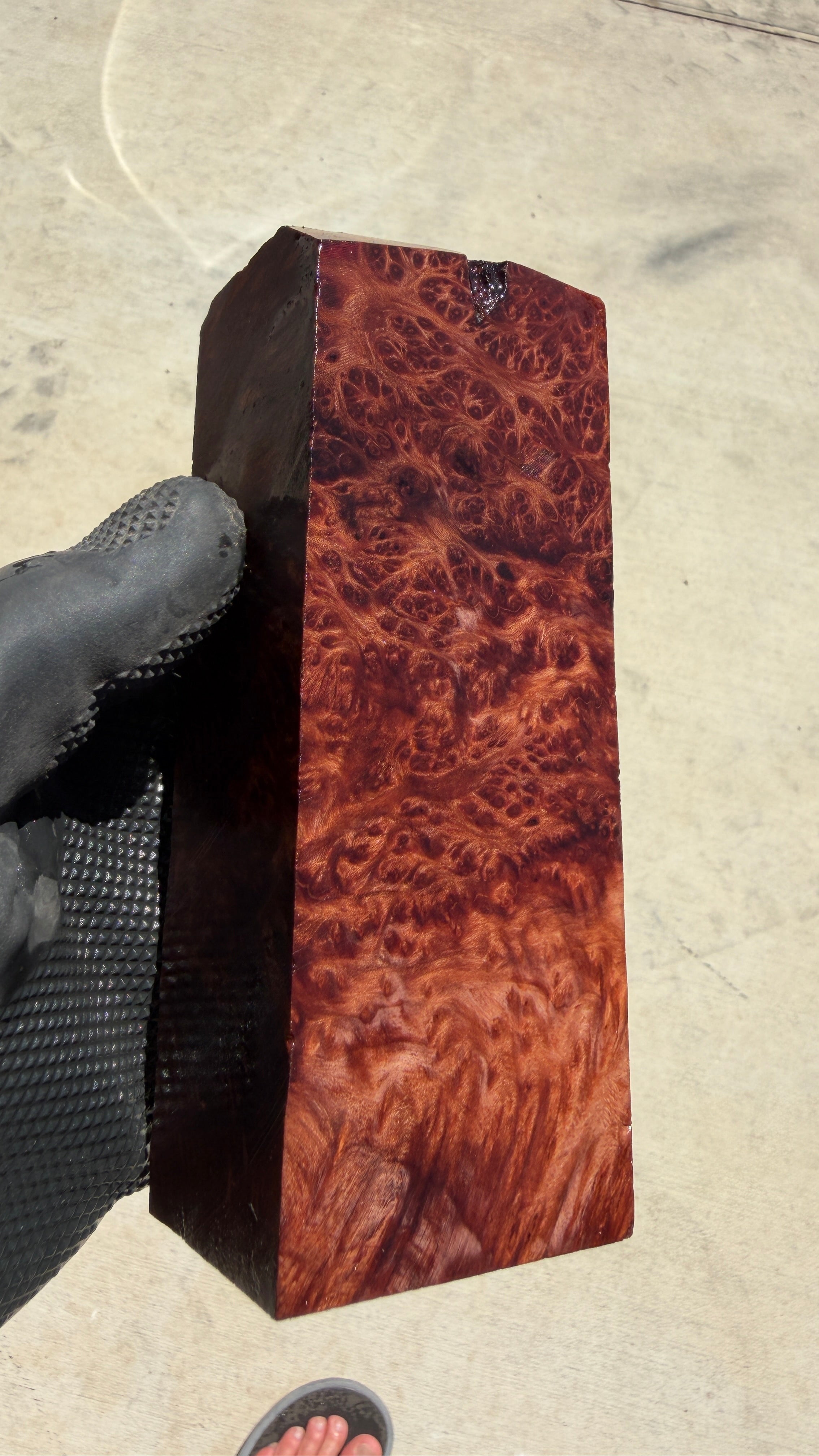 Redwood Burl Block RLBB-000 (Stabilized)