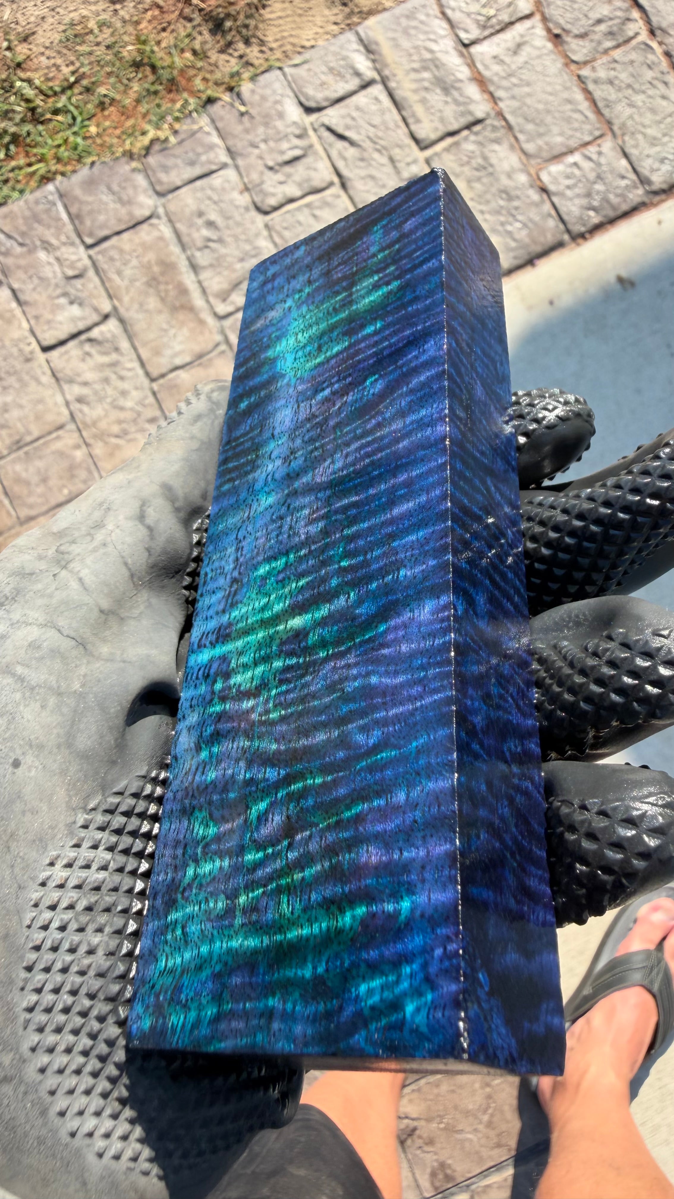 Curly Mango Block COMB-014 (Stabilized)