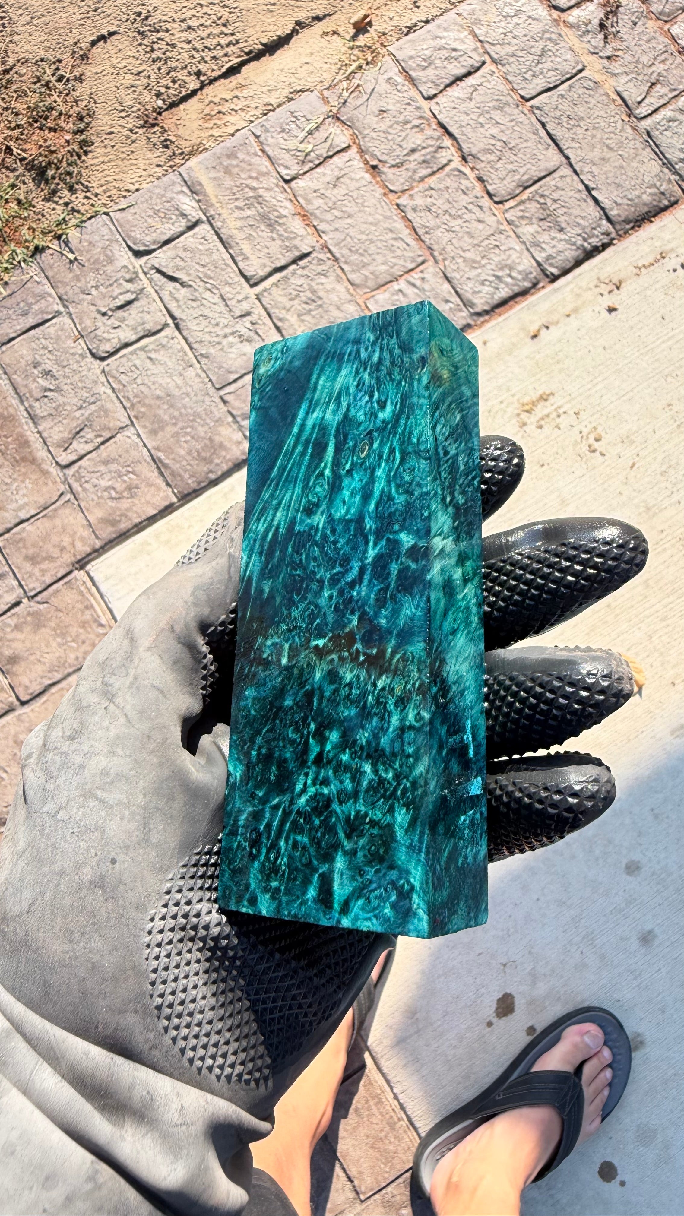 Box Elder Burl Block BEBB-171 (Stabilized)