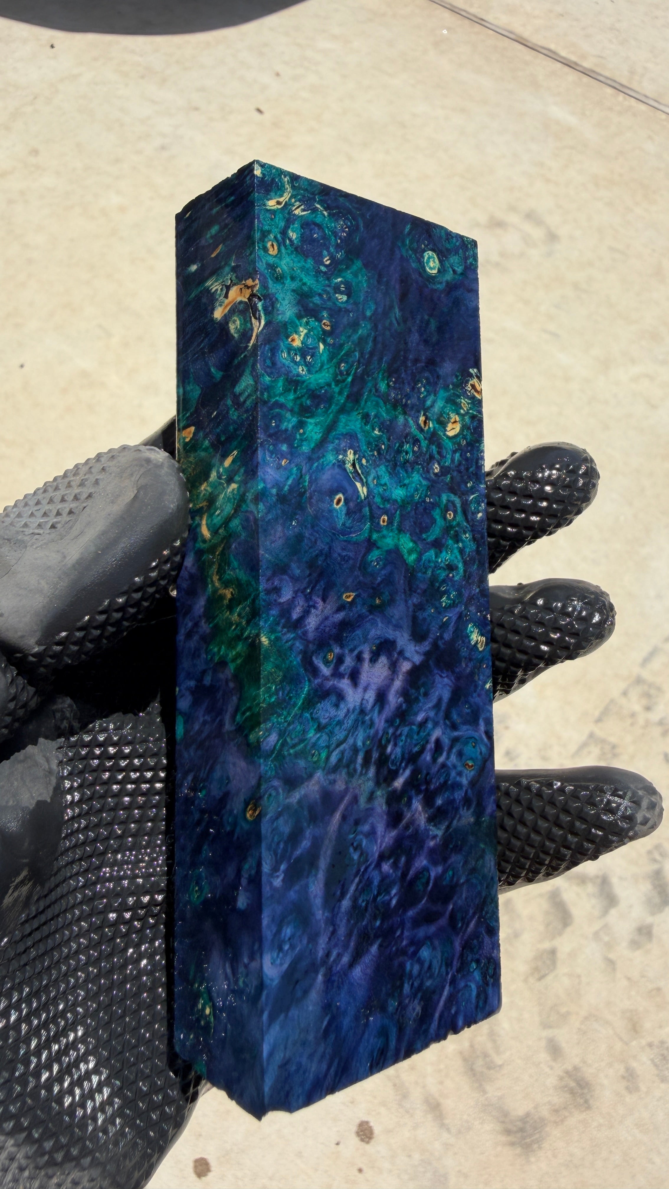 Box Elder Burl Block BEBB-232 (Stabilized)