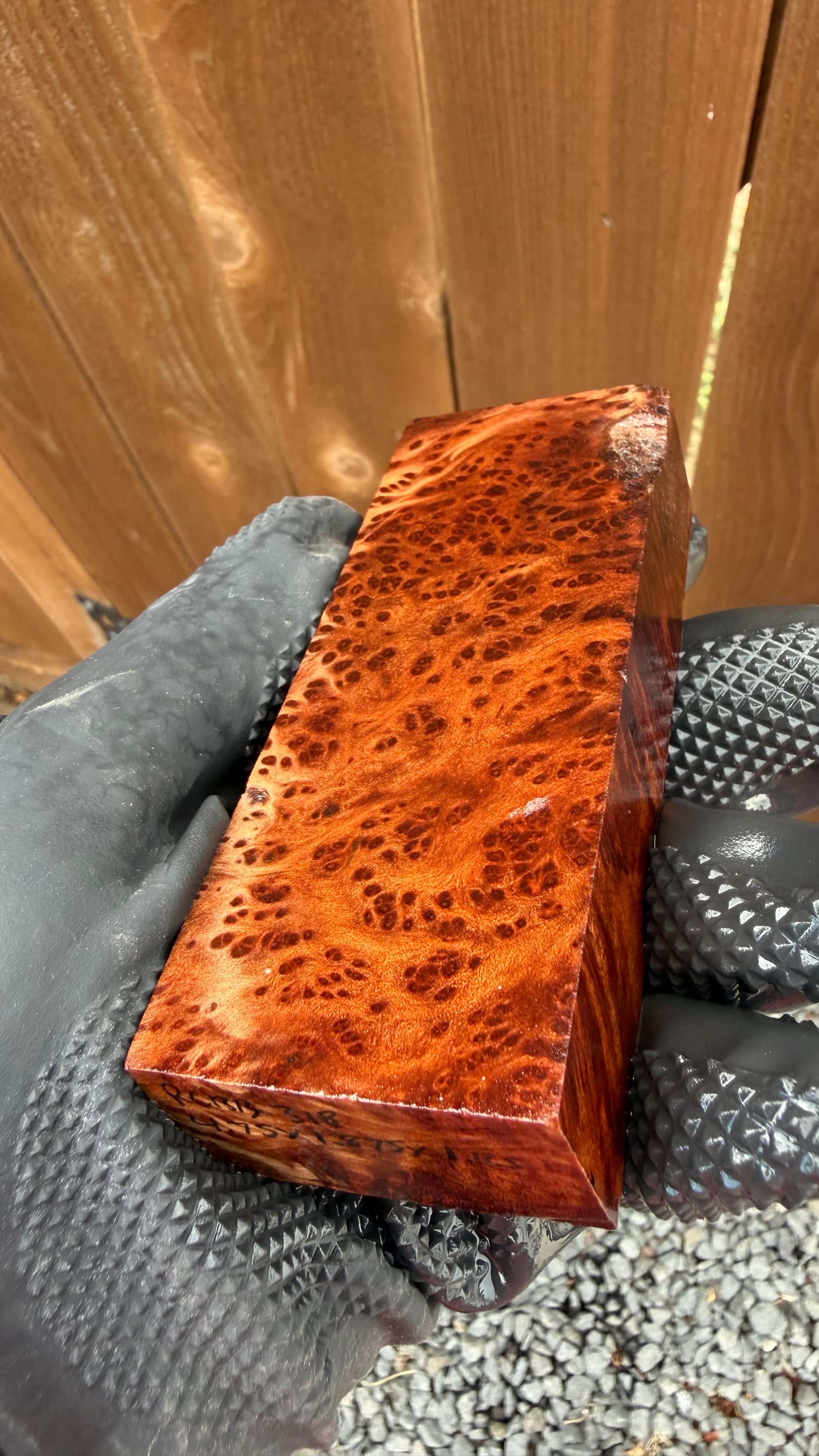 Redwood Burl Block RLBB-318 (Stabilized)