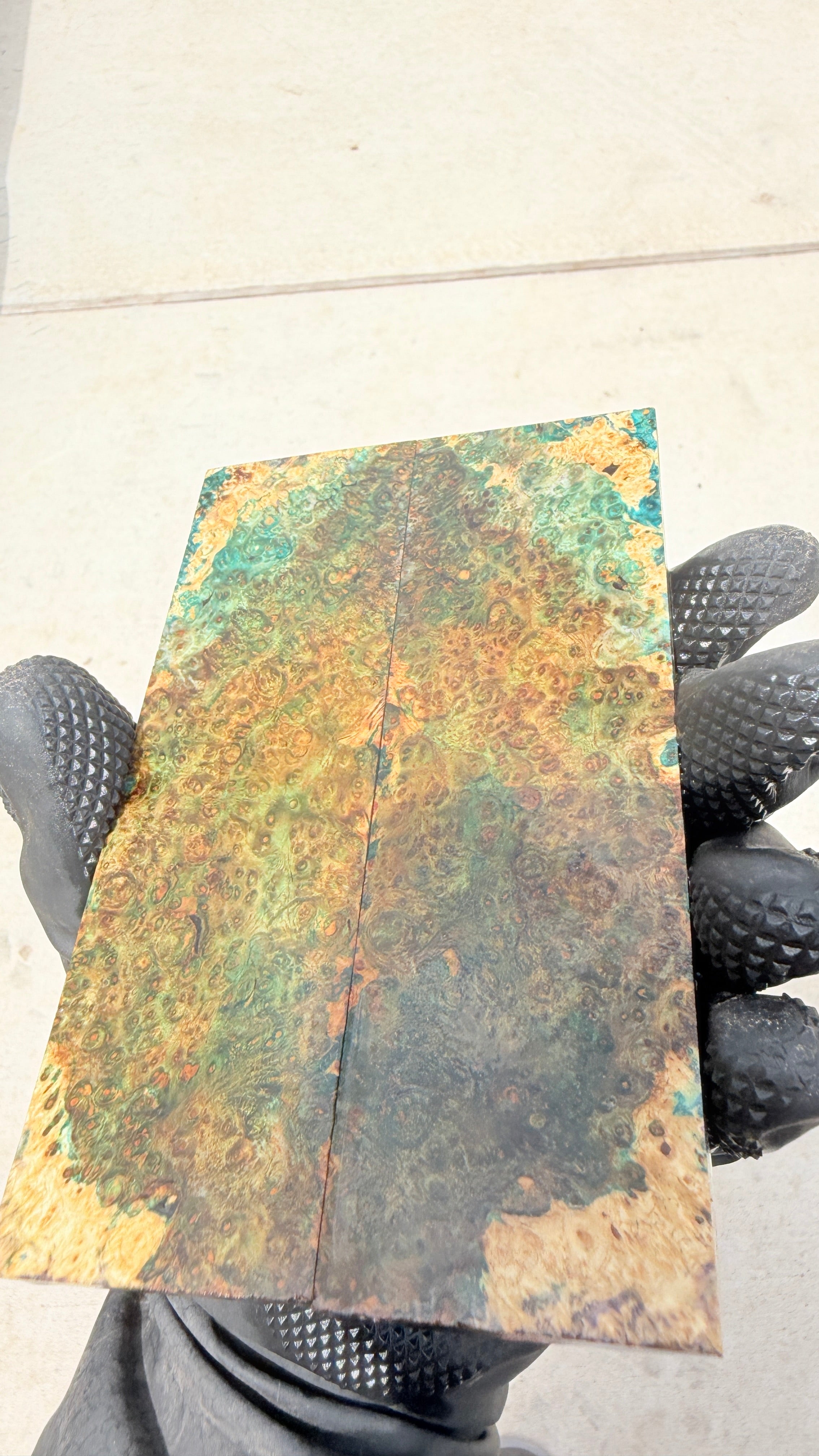 Amboyna Burl Scales AYBS-009 (Stabilized)