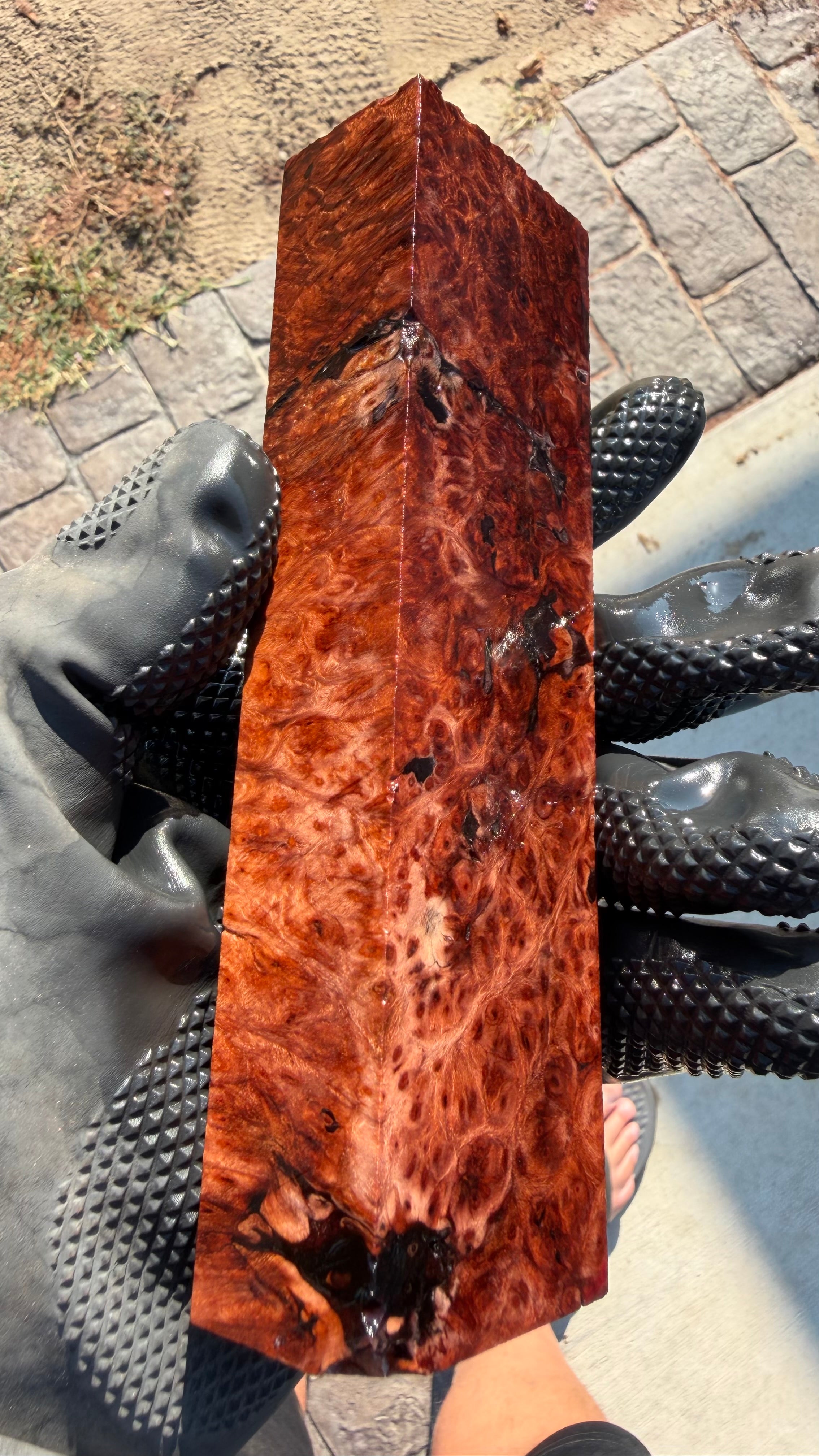 Redwood Burl Block RLBB-467 (Stabilized)