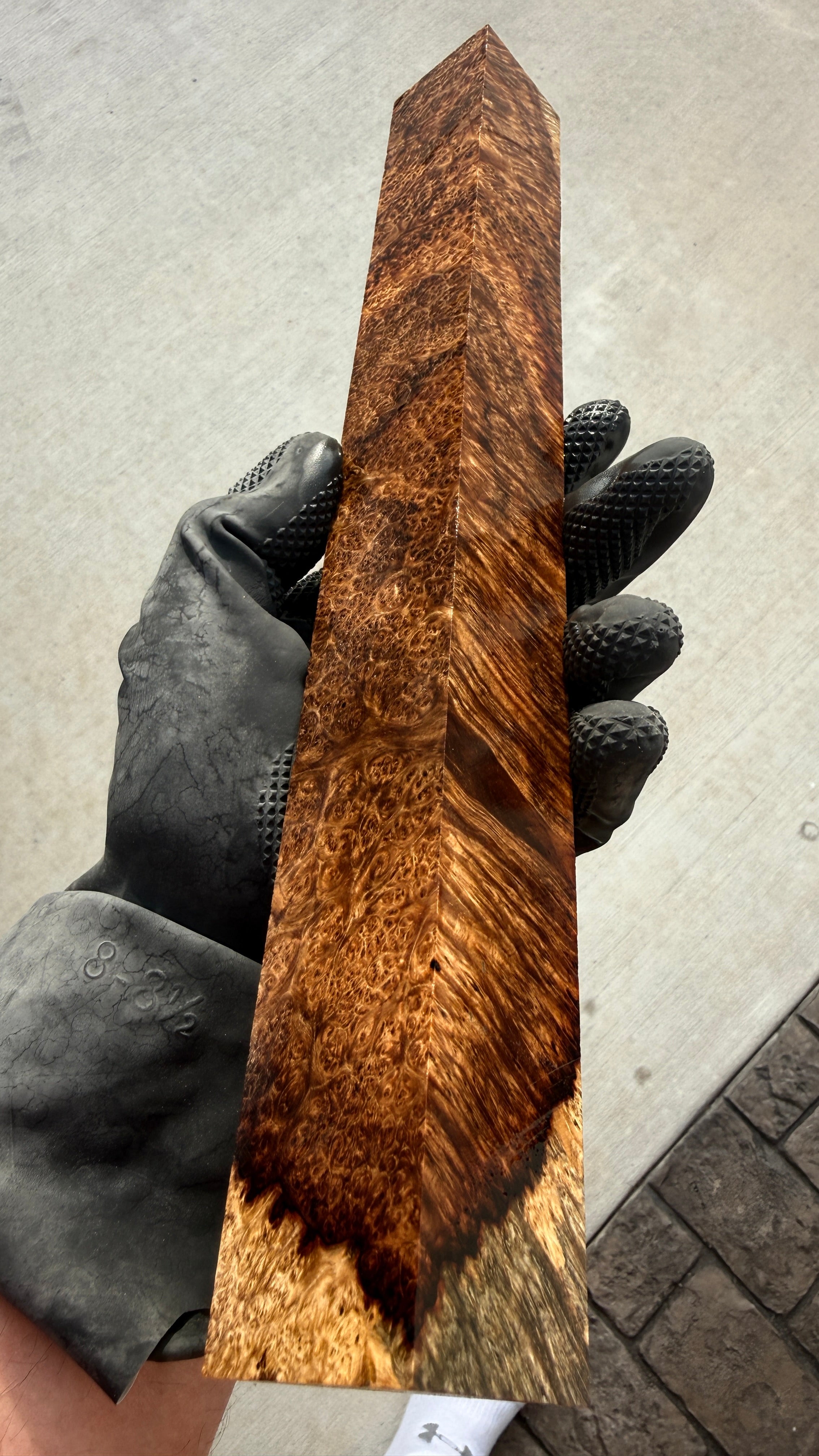 Amboyna Burl Block AYBB-075 (Stabilized)