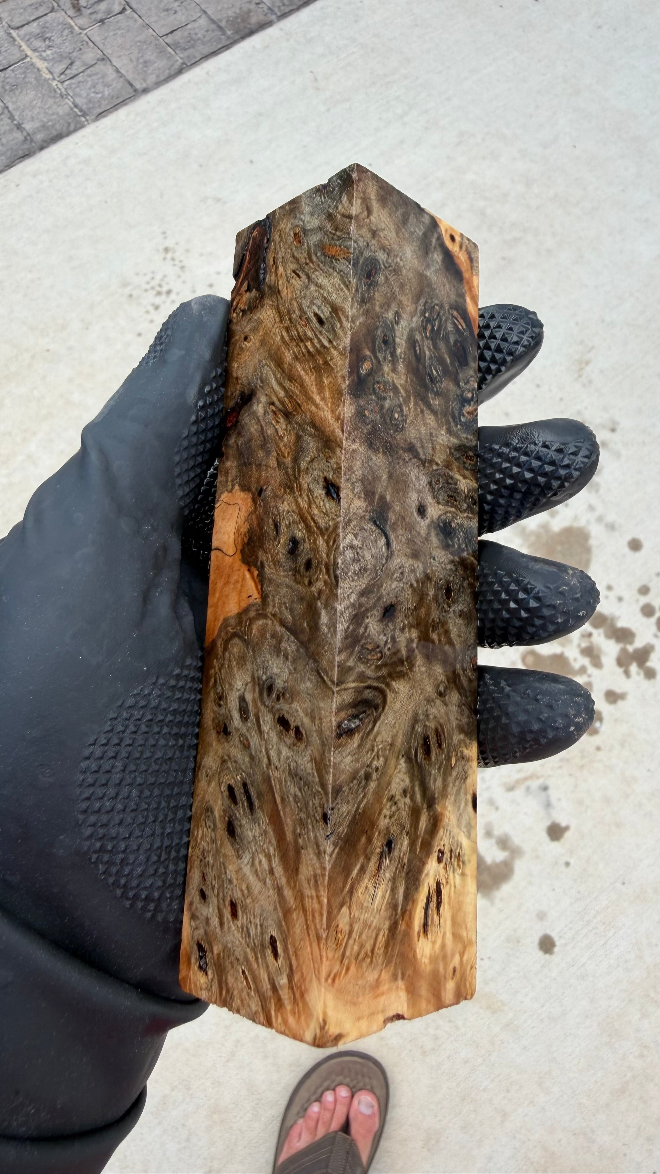 Buckeye Burl Block BBB-108 (Stabilized)