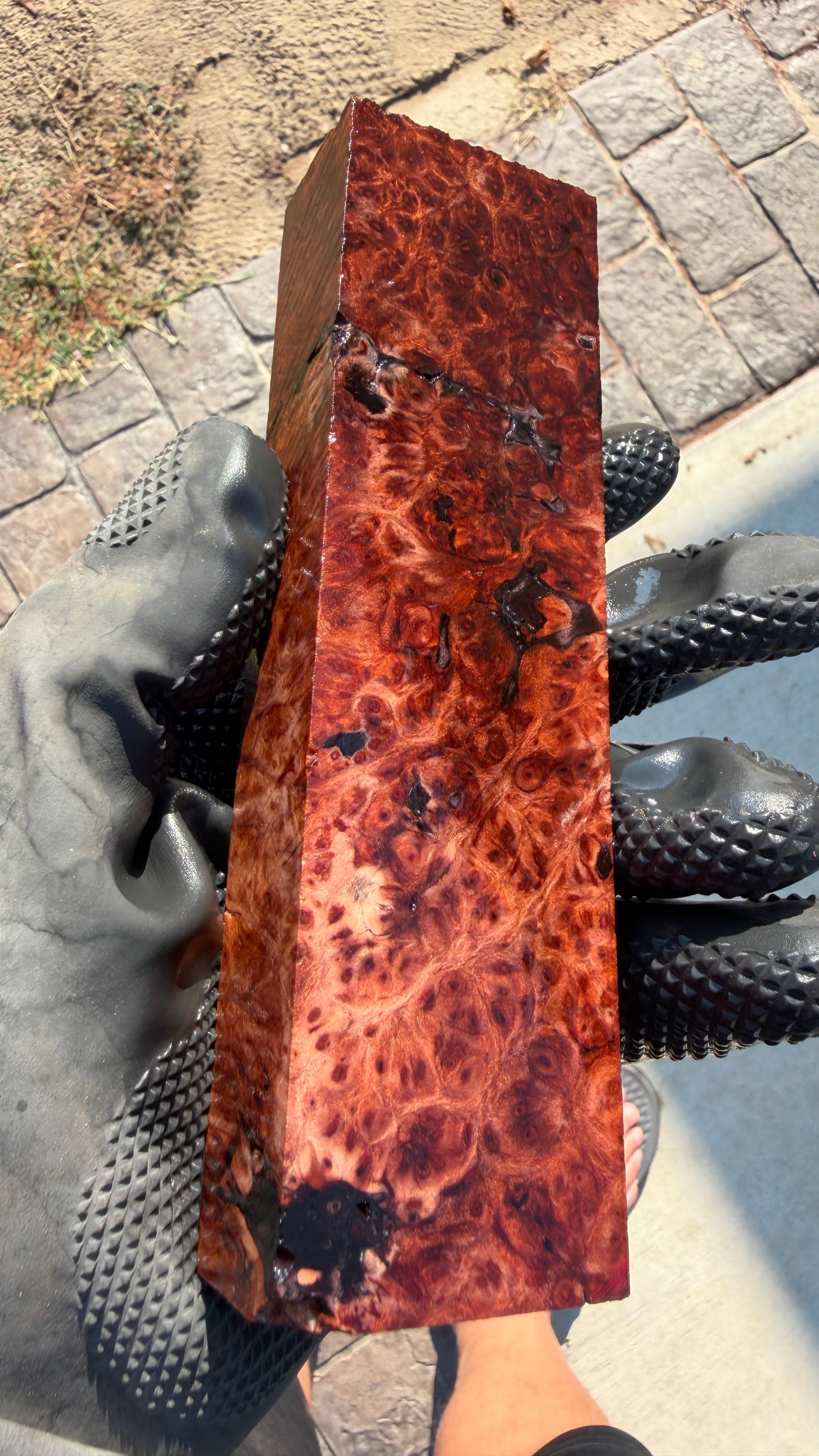 Redwood Burl Block RLBB-467 (Stabilized)