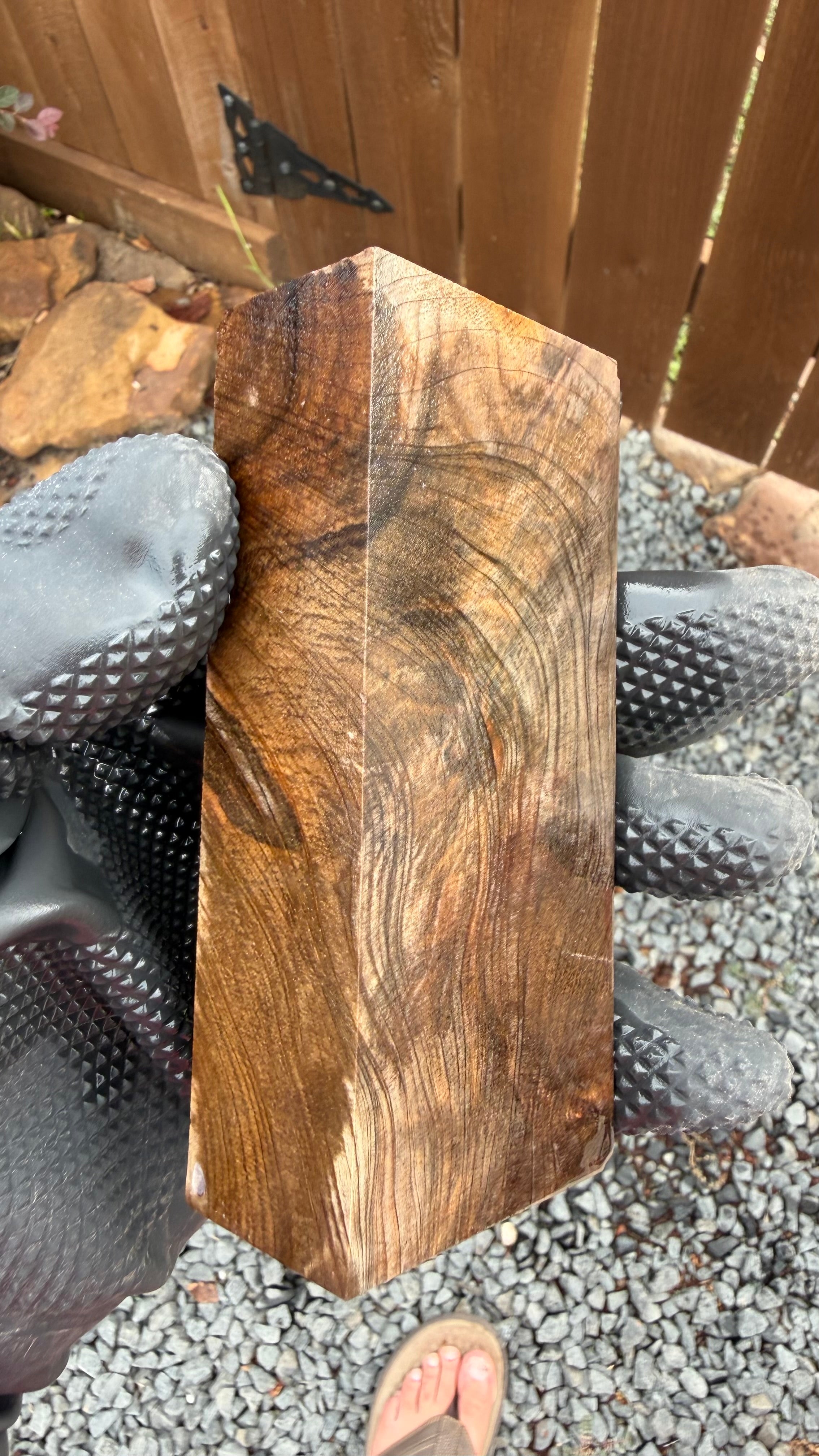 Ancient Sinker Cypress Block ASCB-267 (Stabilized)