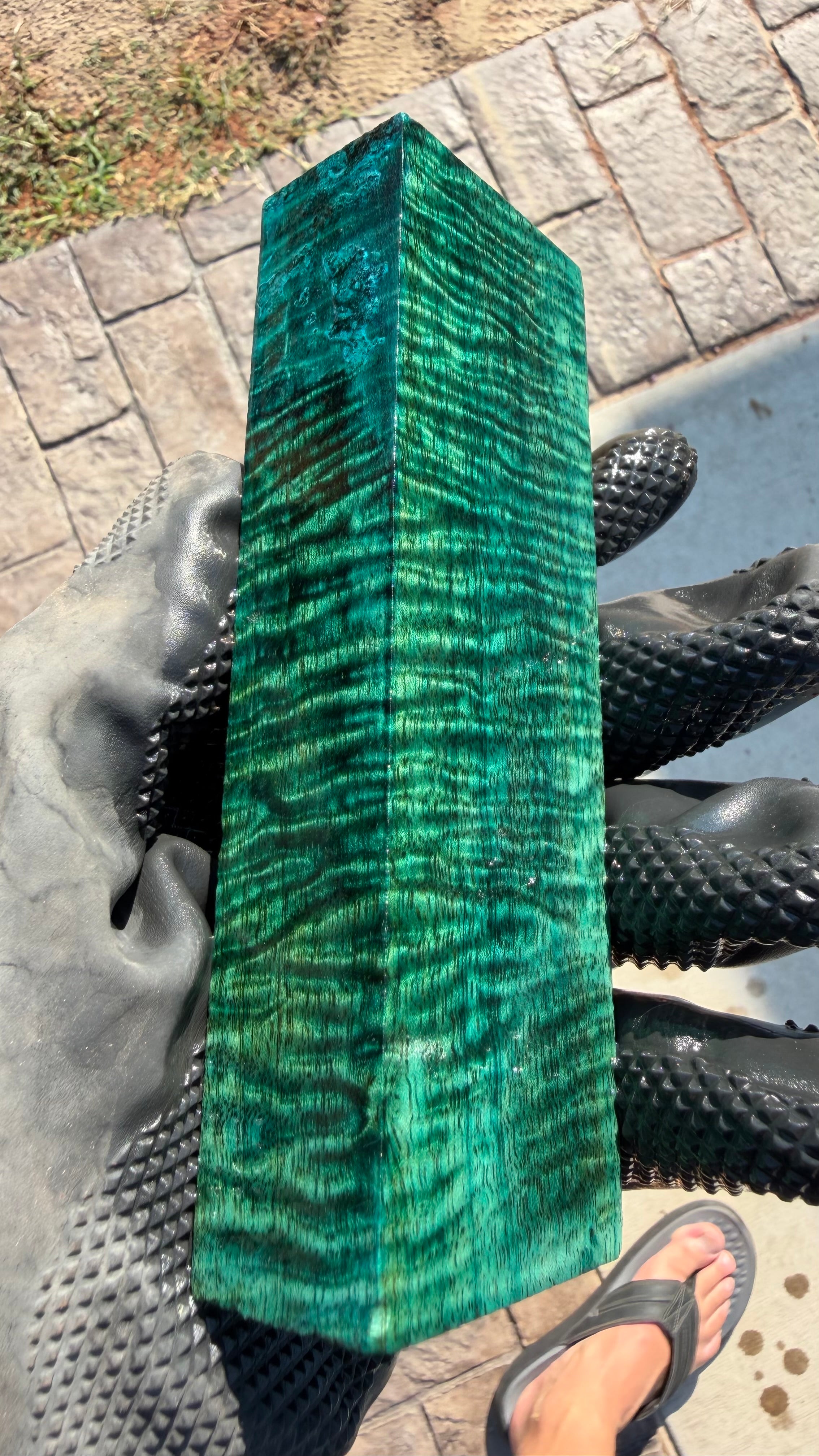 Curly Mango Block COMB-010 (Stabilized)