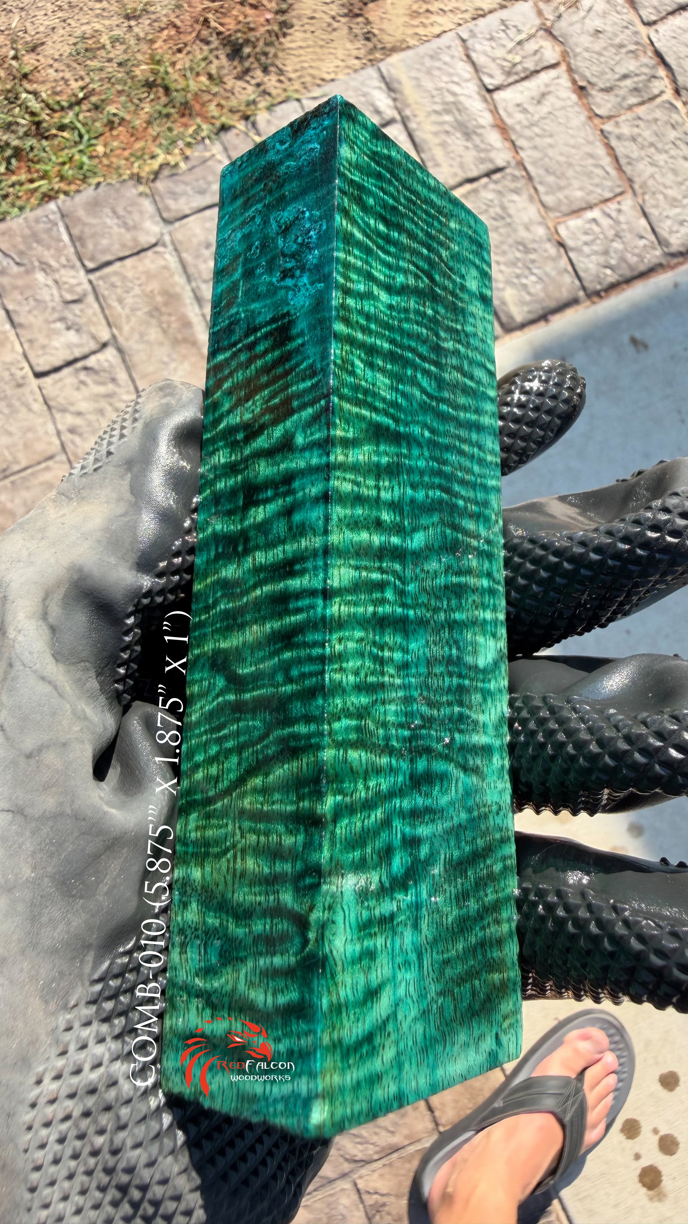 Curly Mango Block COMB-010 (Stabilized)