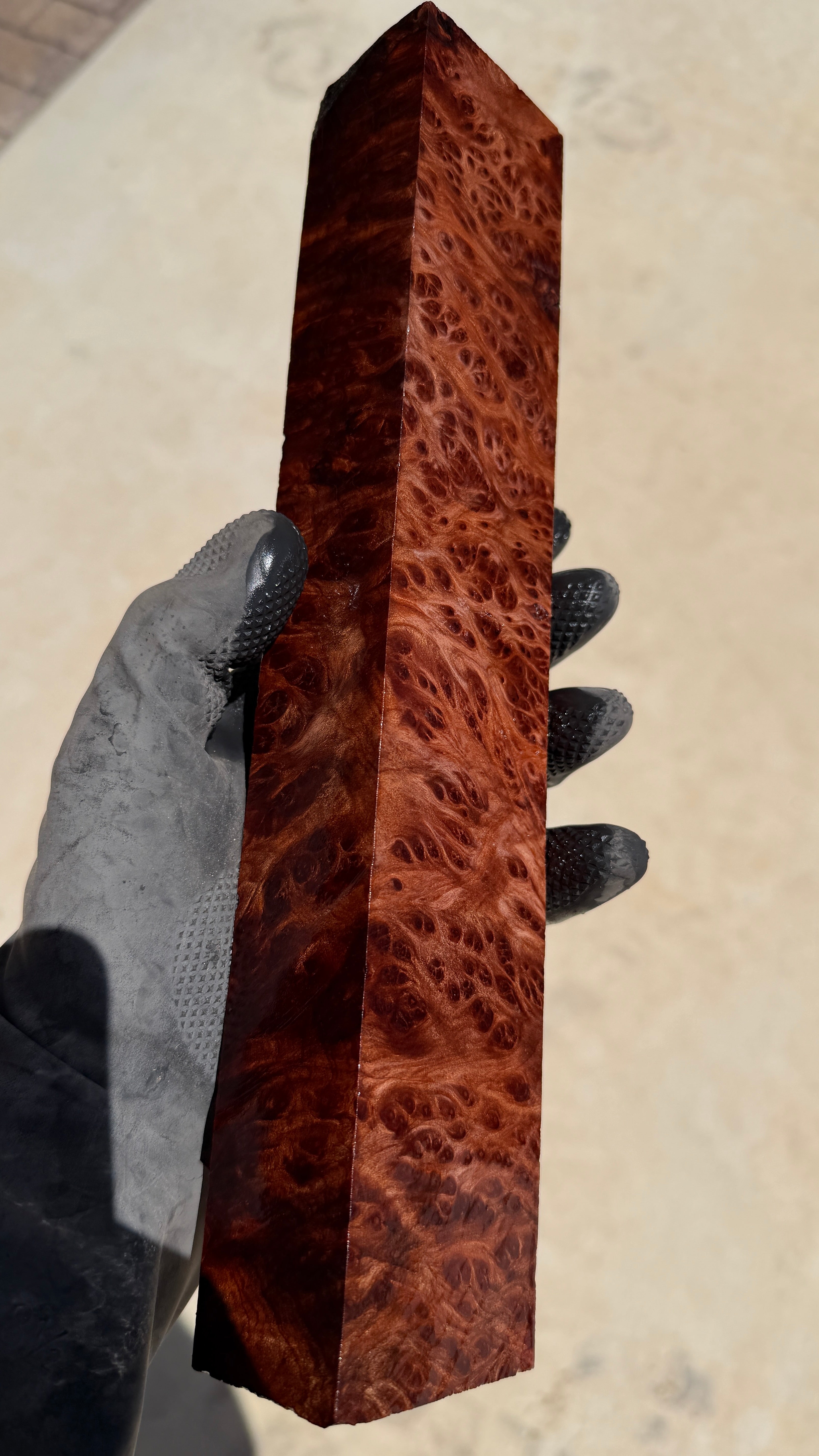 Redwood Burl Block RLBB-451 (Stabilized)