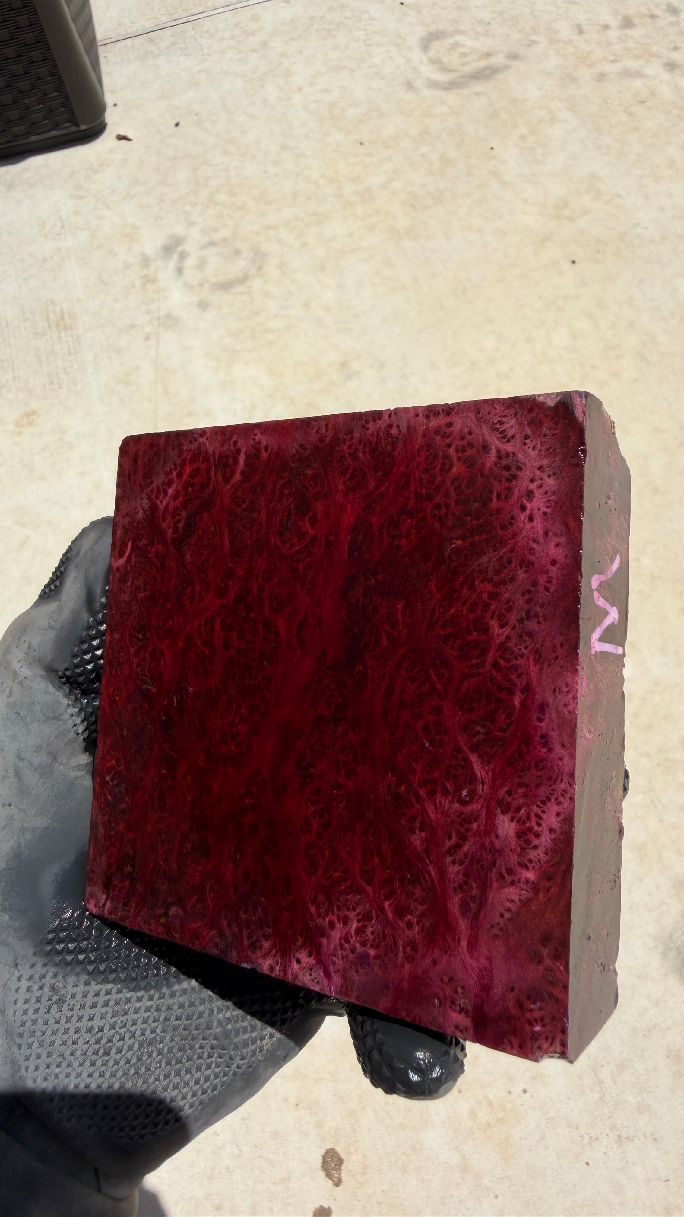 Redwood Burl Block RLBB-051 (Stabilized)