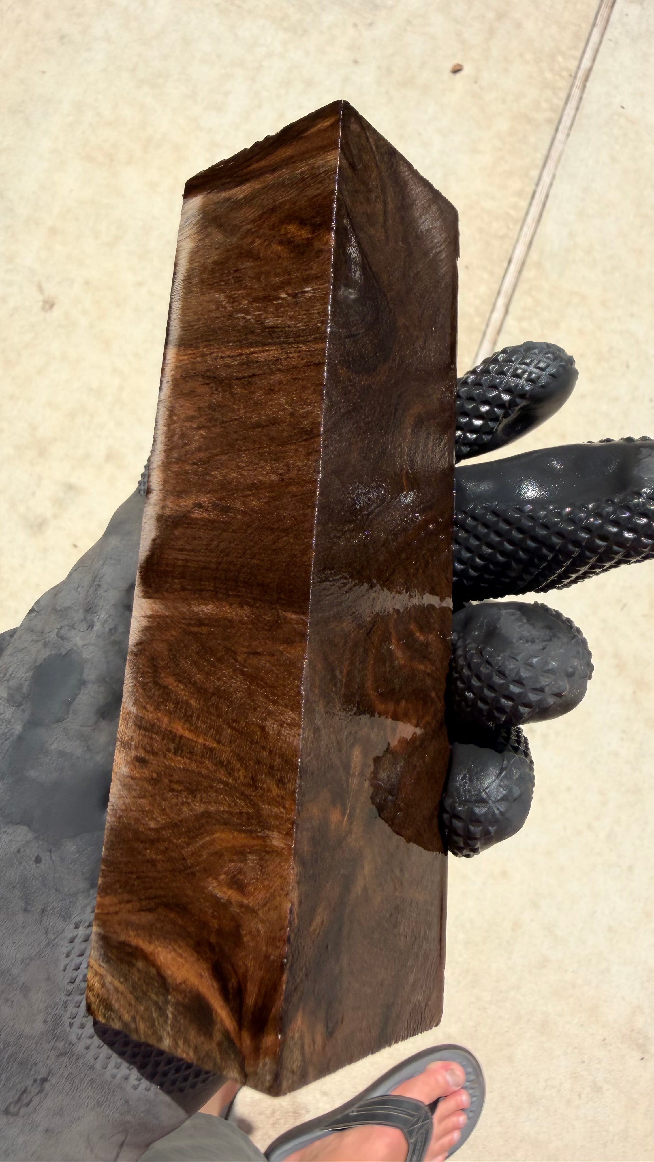 Ancient Sinker Cypress Block ASCB-183 (Stabilized)