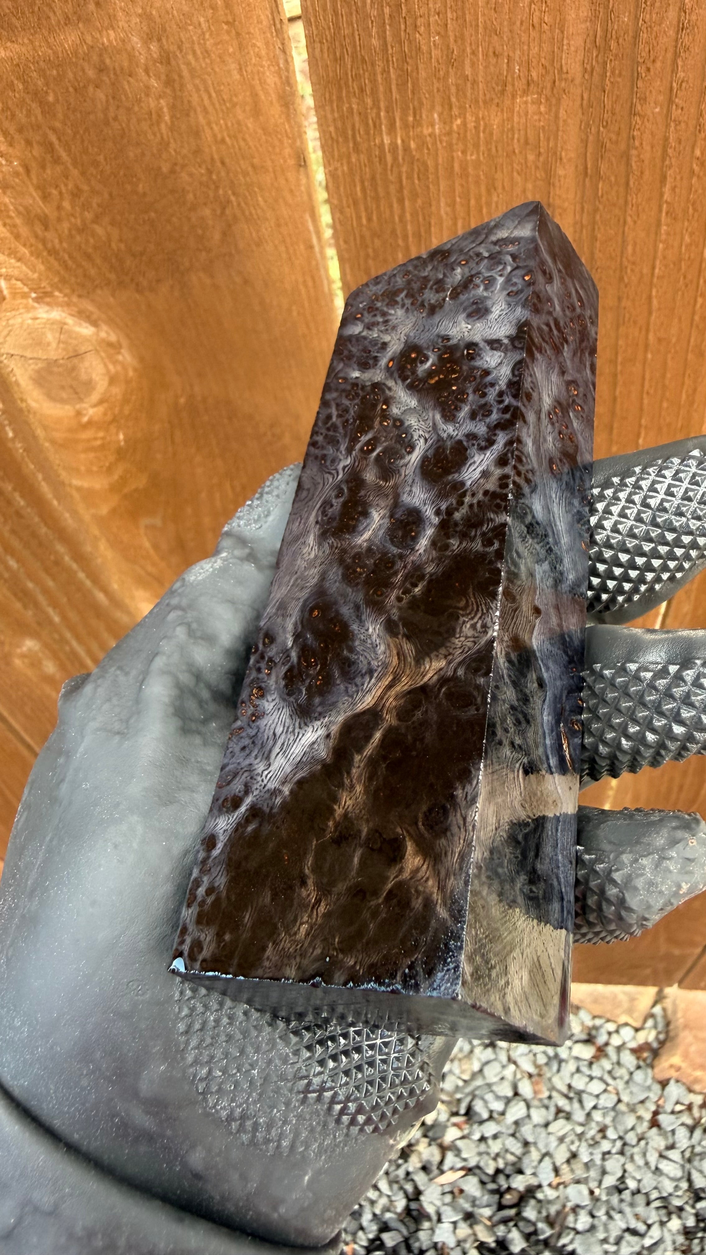 Amboyna Burl Block AYBB-016 (Stabilized)