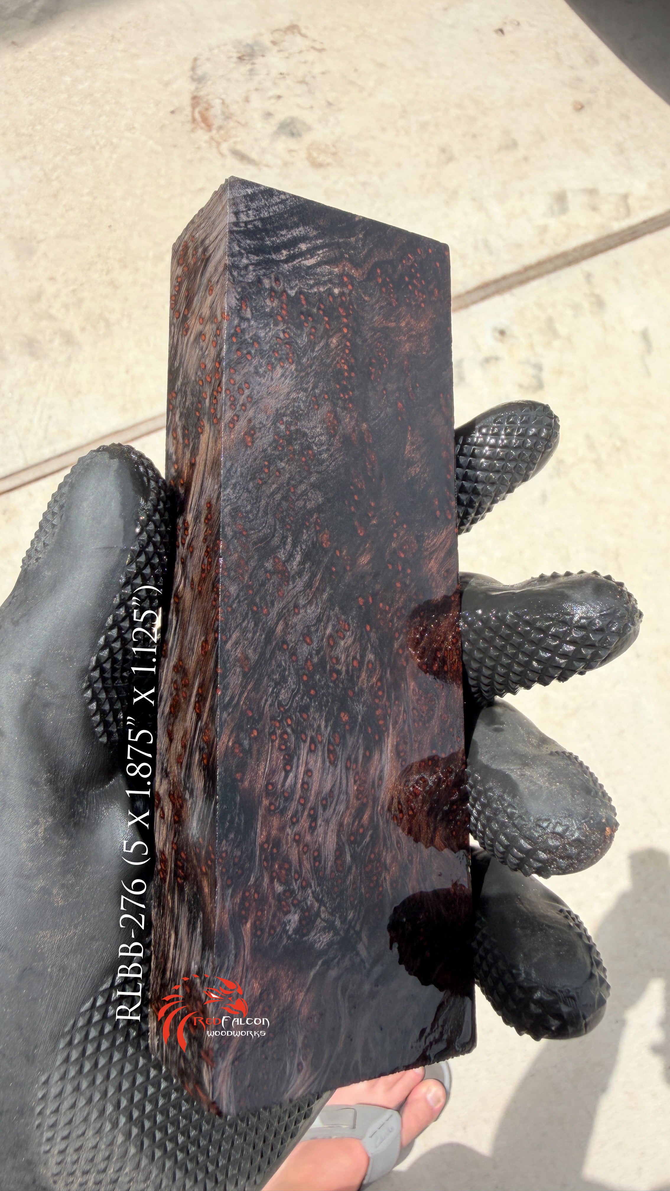 Redwood Burl Block RLBB-276 (Stabilized)