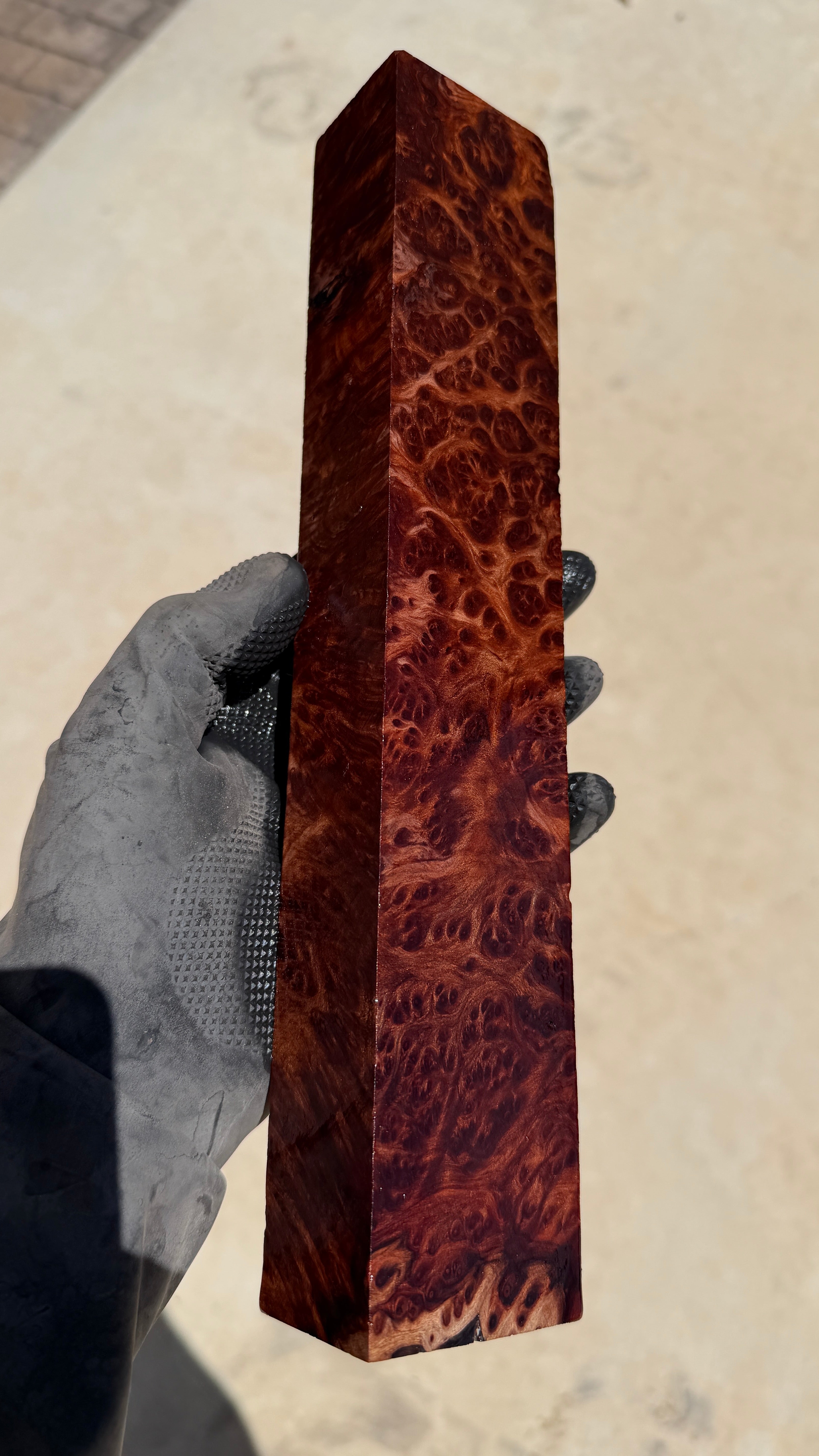 Redwood Burl Block RLBB-451 (Stabilized)