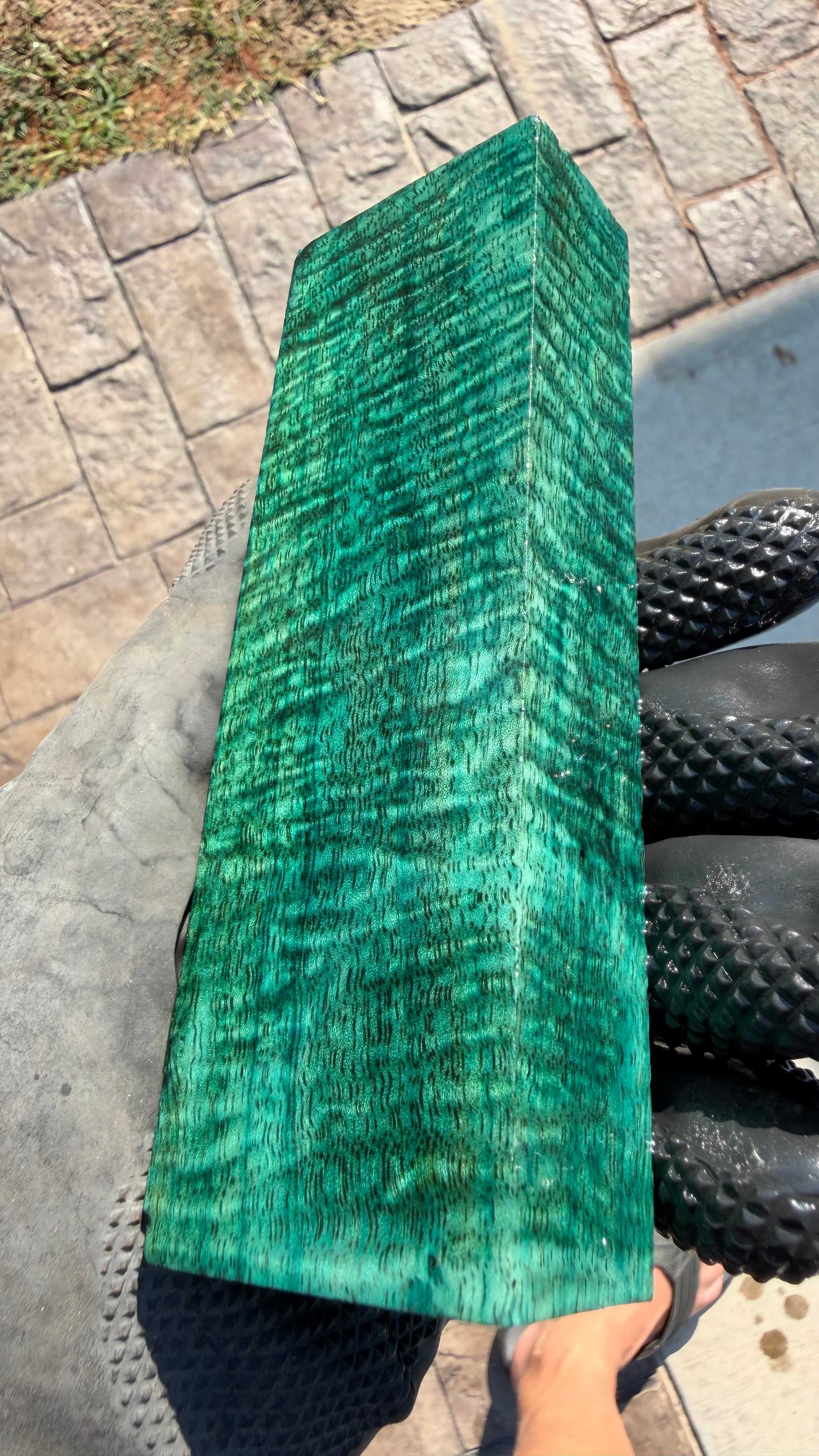 Curly Mango Block COMB-010 (Stabilized)