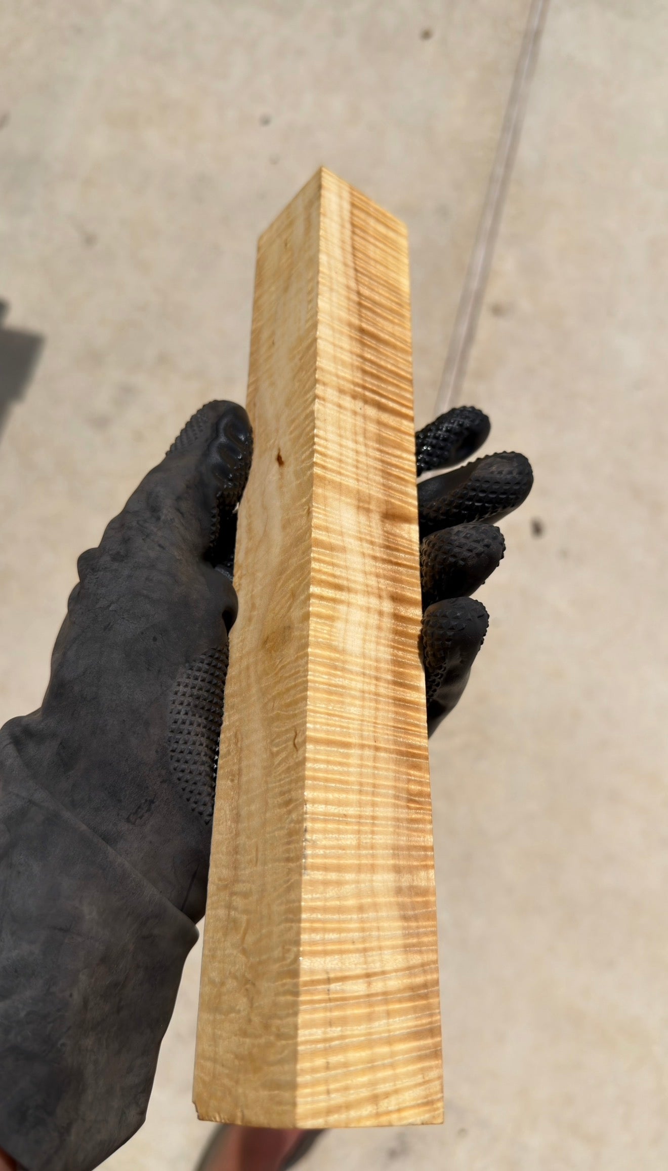 Curly Box Elder Block CBEB-003 (Stabilized)