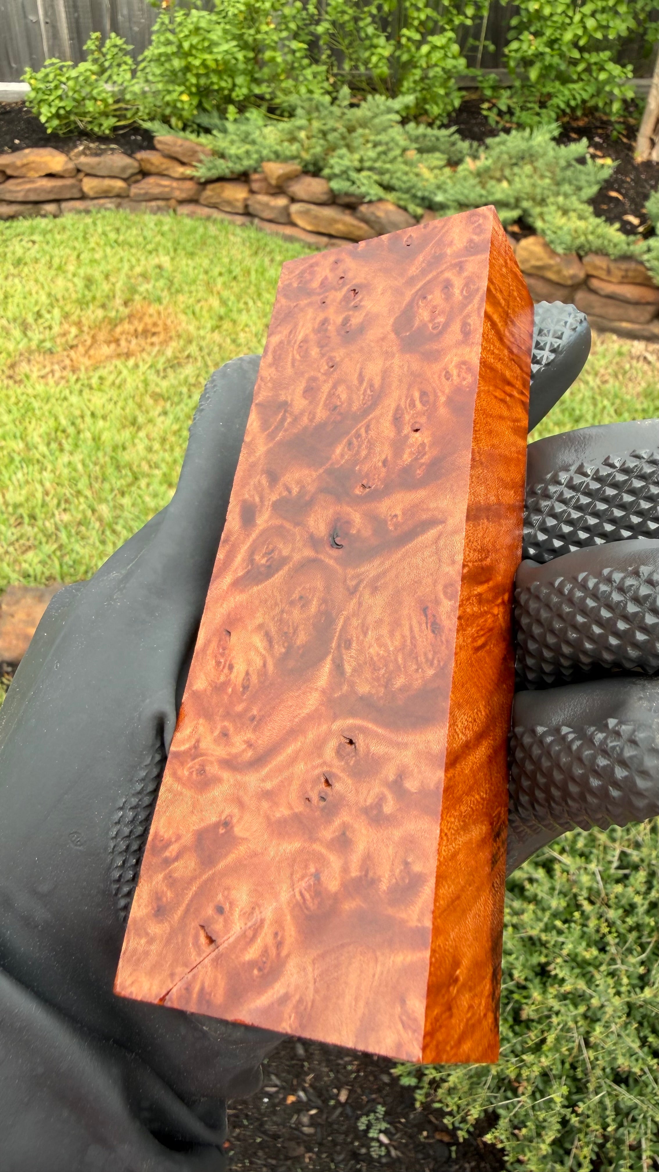 Madrone Burl Block MBB-002 (Stabilized)