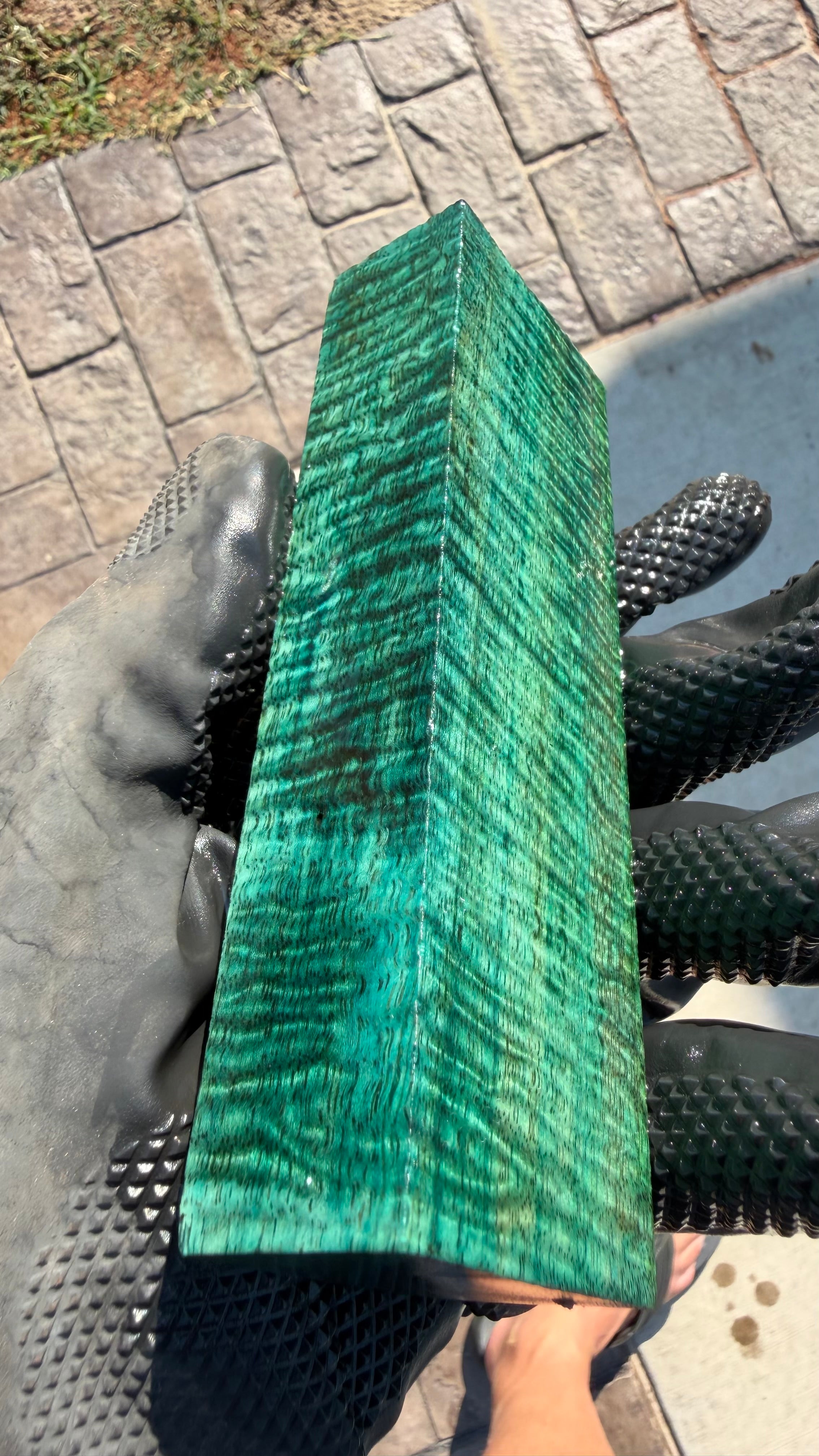 Curly Mango Block COMB-010 (Stabilized)