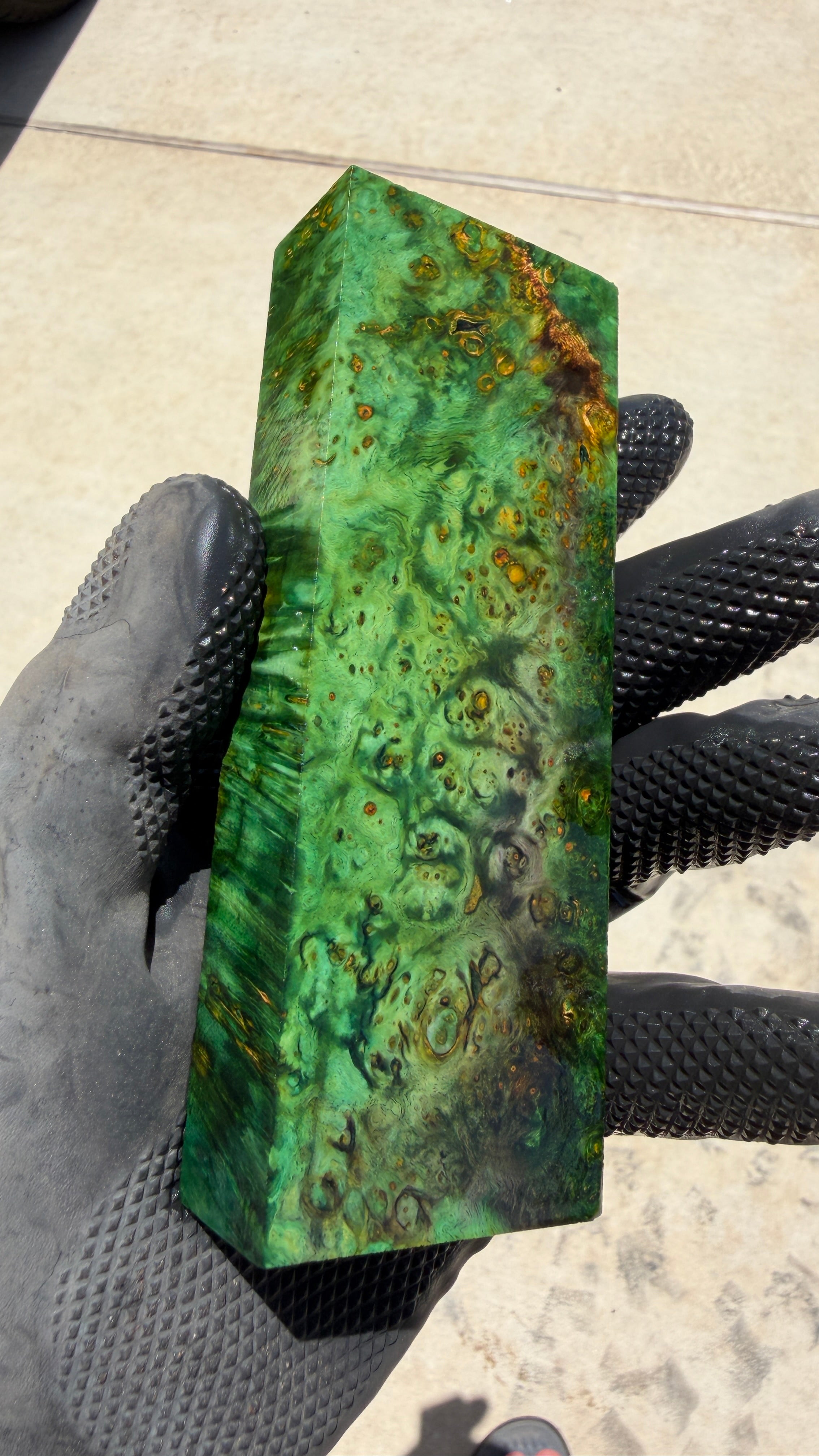 Box Elder Burl Block BEBB-229 (Stabilized)