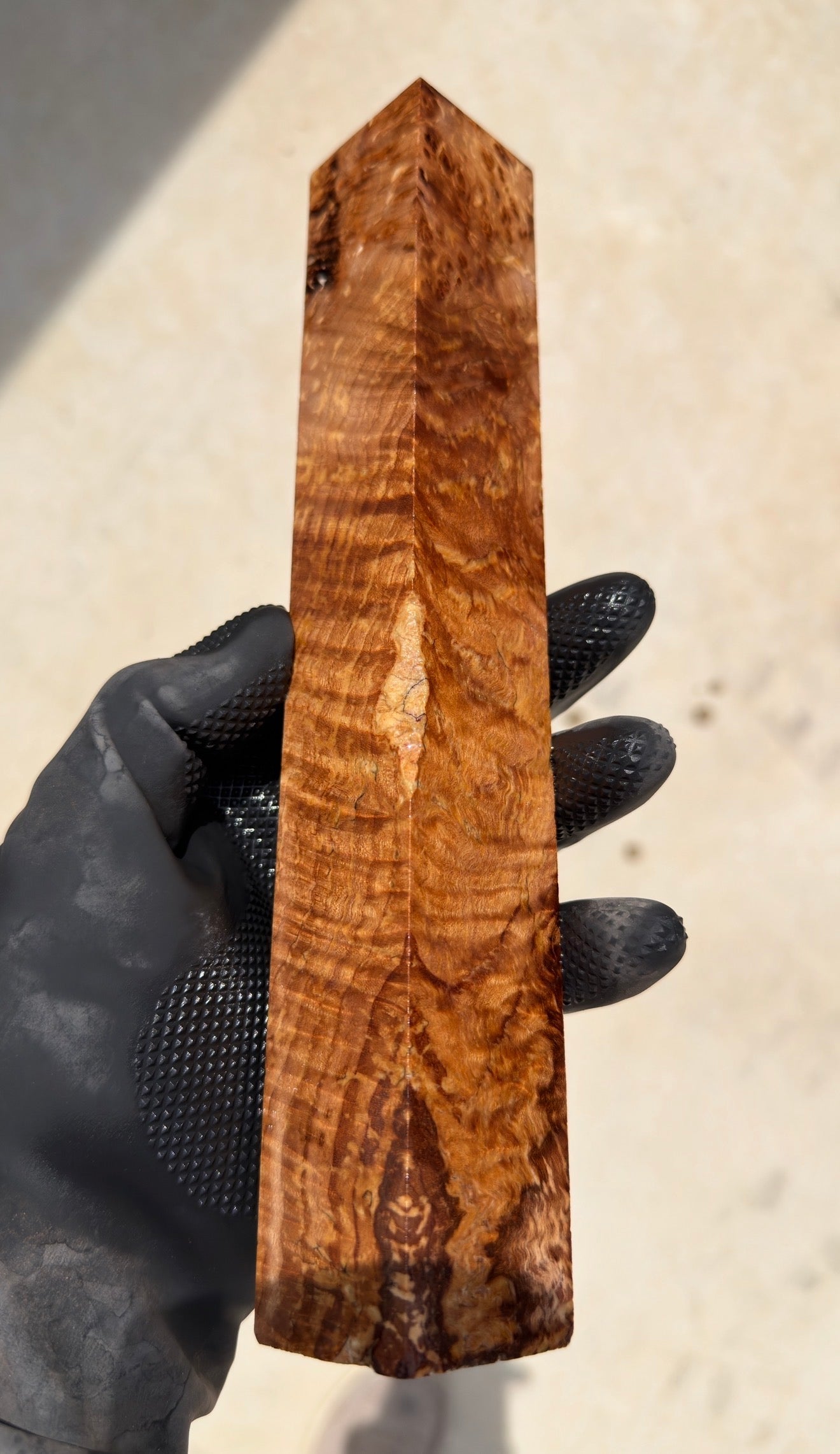 Maple Burl Block MPBB-131 (Stabilized)