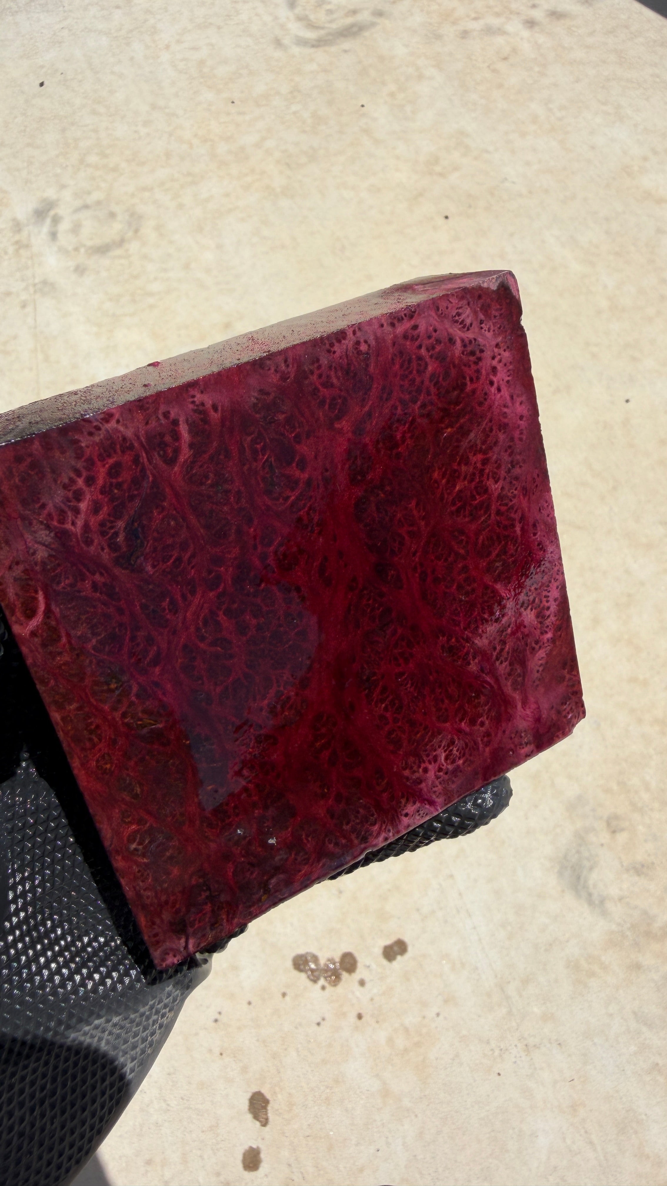 Redwood Burl Block RLBB-051 (Stabilized)