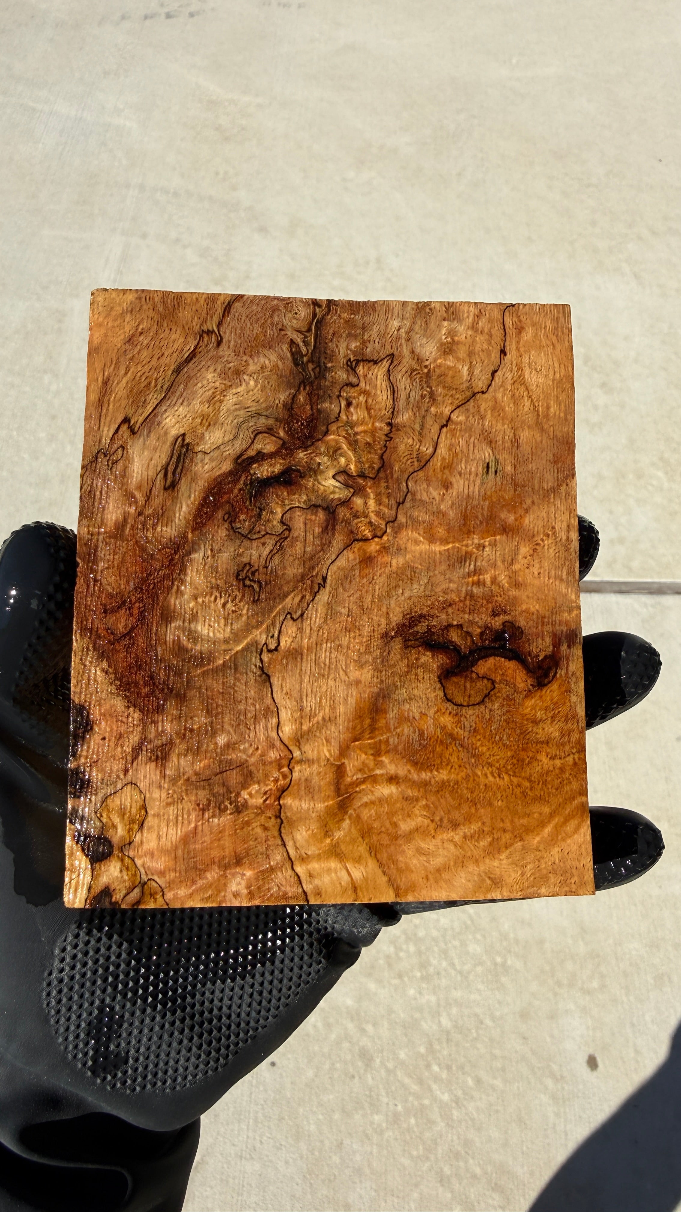 Red Oak Burl Block ROBB-152 (Stabilized)