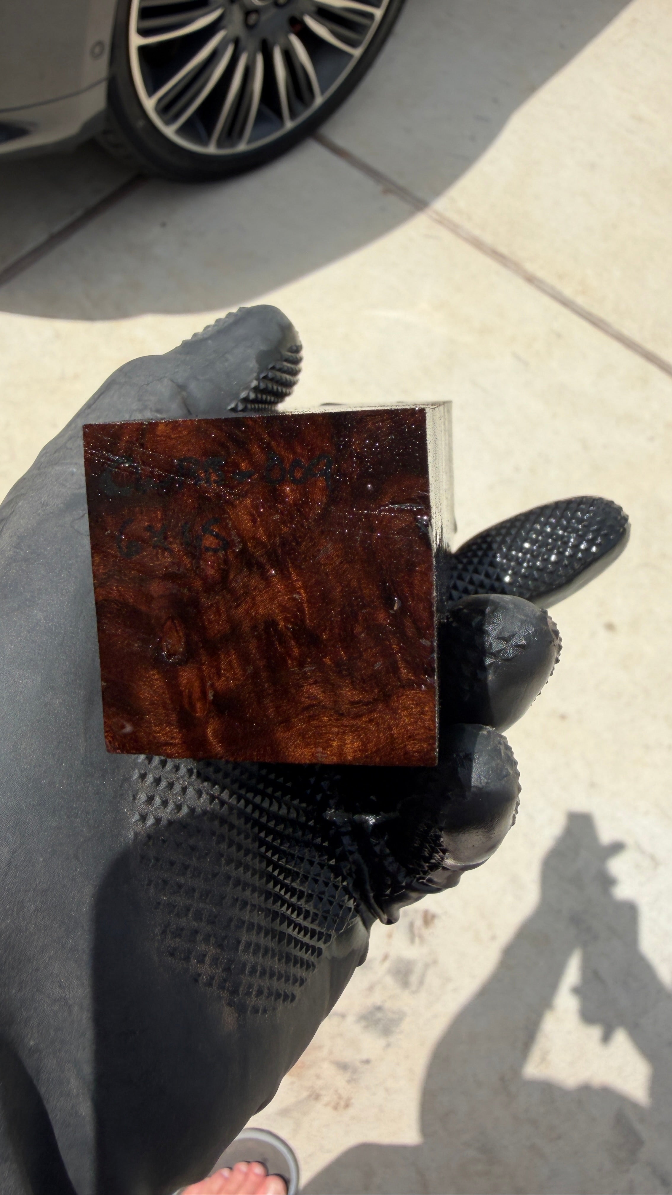 Claro Walnut Burl CWBB-015 (Stabilized)