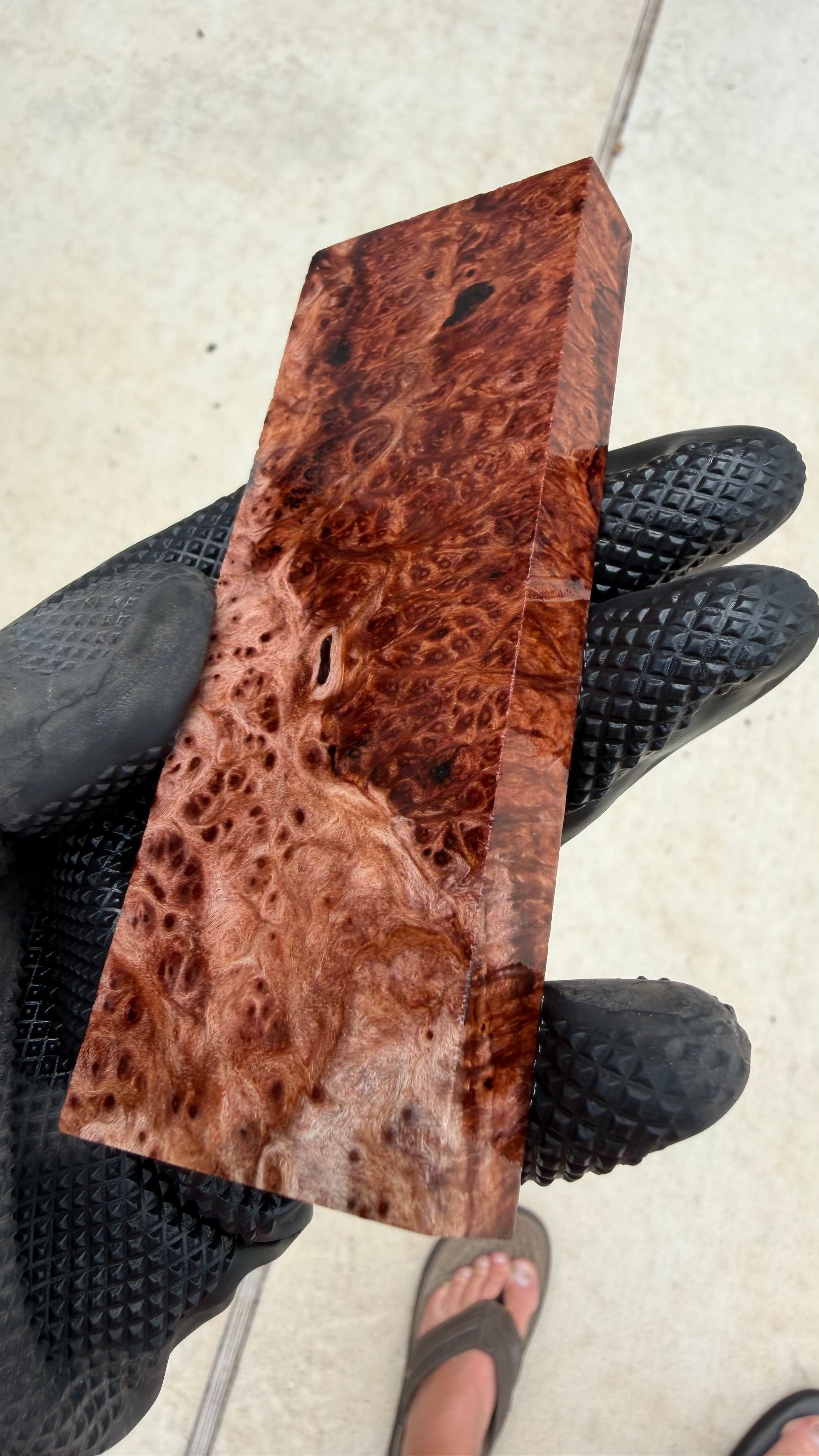 Redwood Burl Block RLBB-394 (Stabilized)