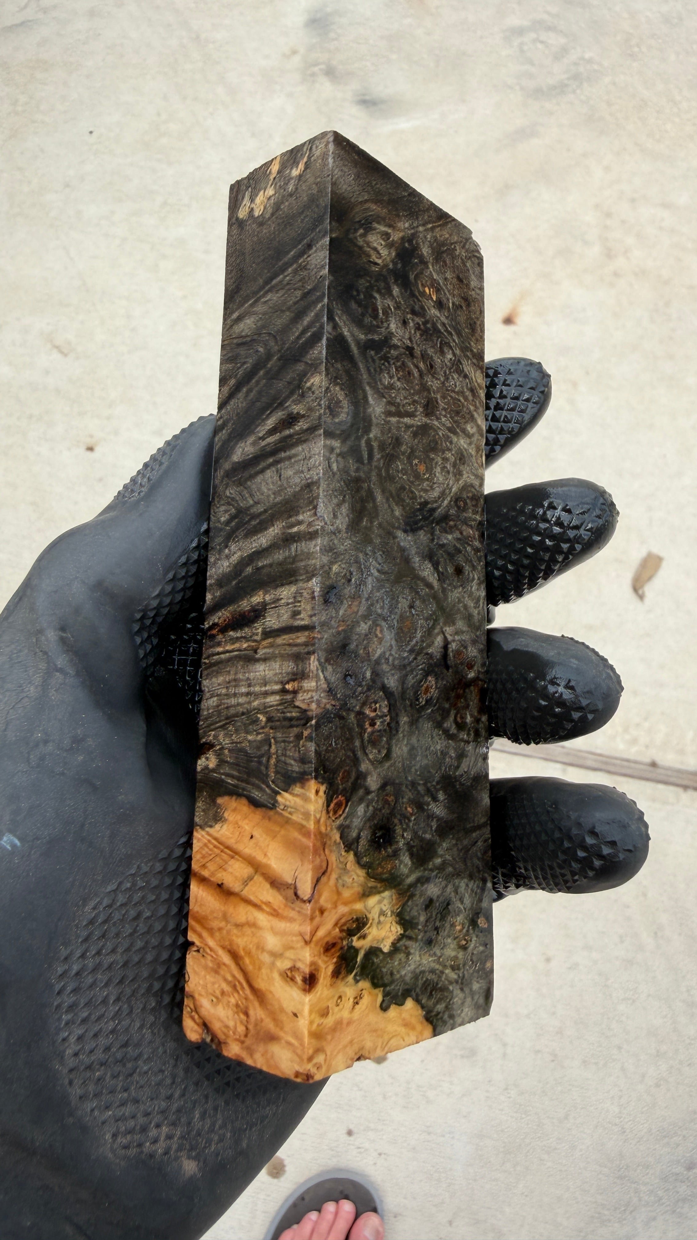 Buckeye Burl Block BBB-116 (Stabilized)