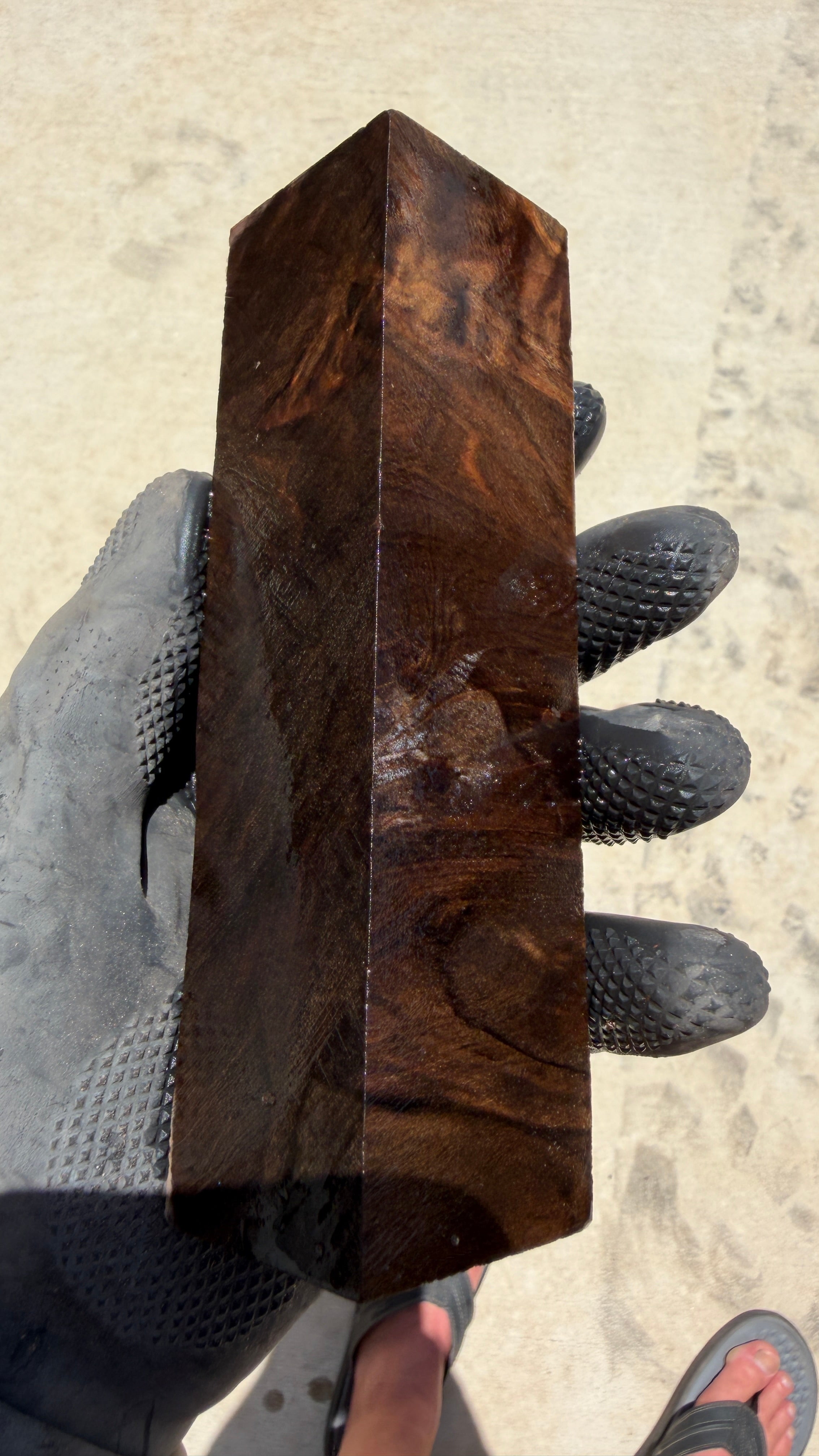 Ancient Sinker Cypress Block ASCB-182 (Stabilized)