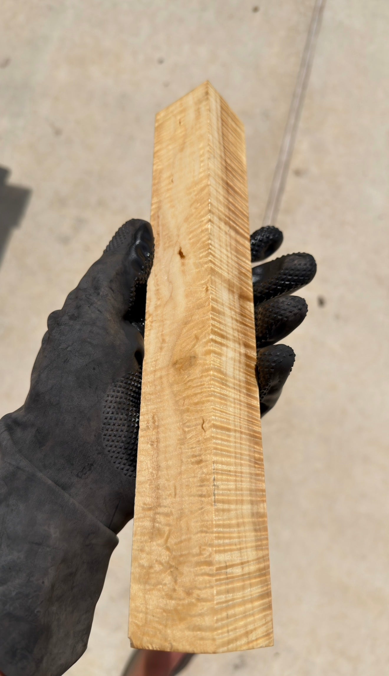Curly Box Elder Block CBEB-003 (Stabilized)