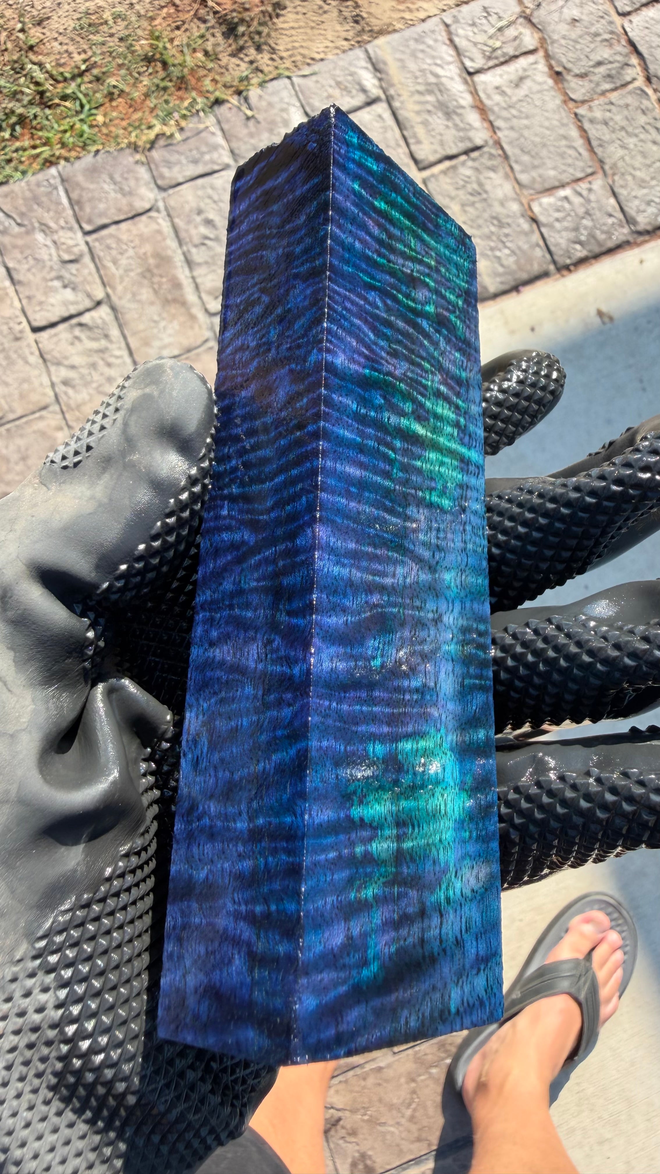 Curly Mango Block COMB-014 (Stabilized)