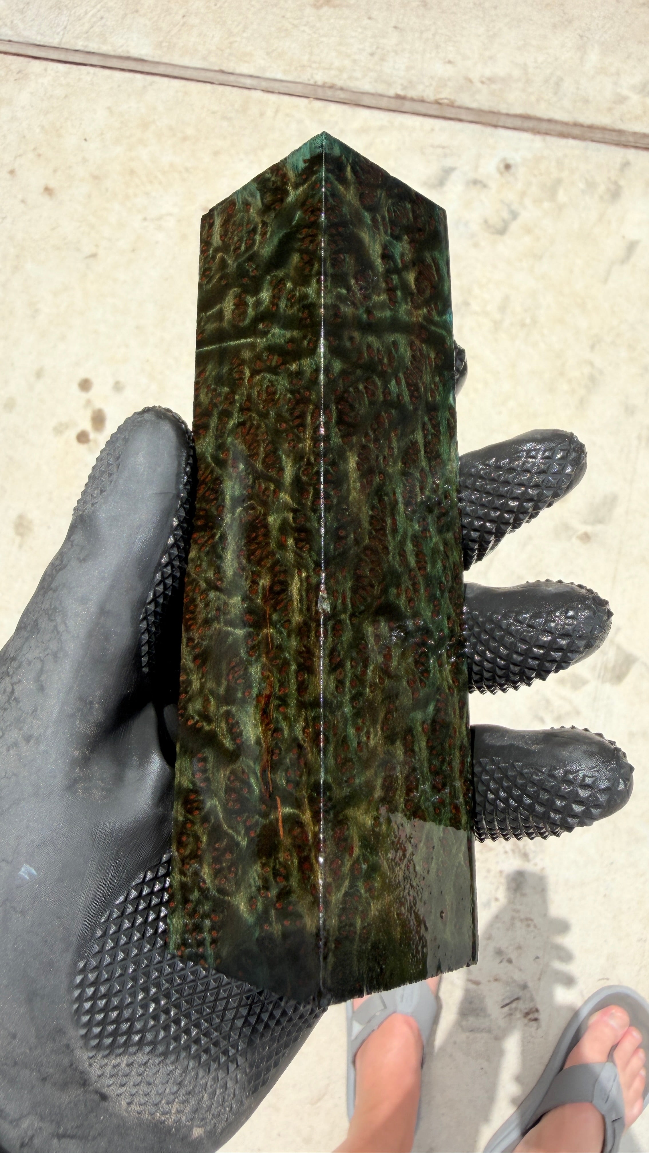Redwood Burl Block RLBB-265 (Stabilized)