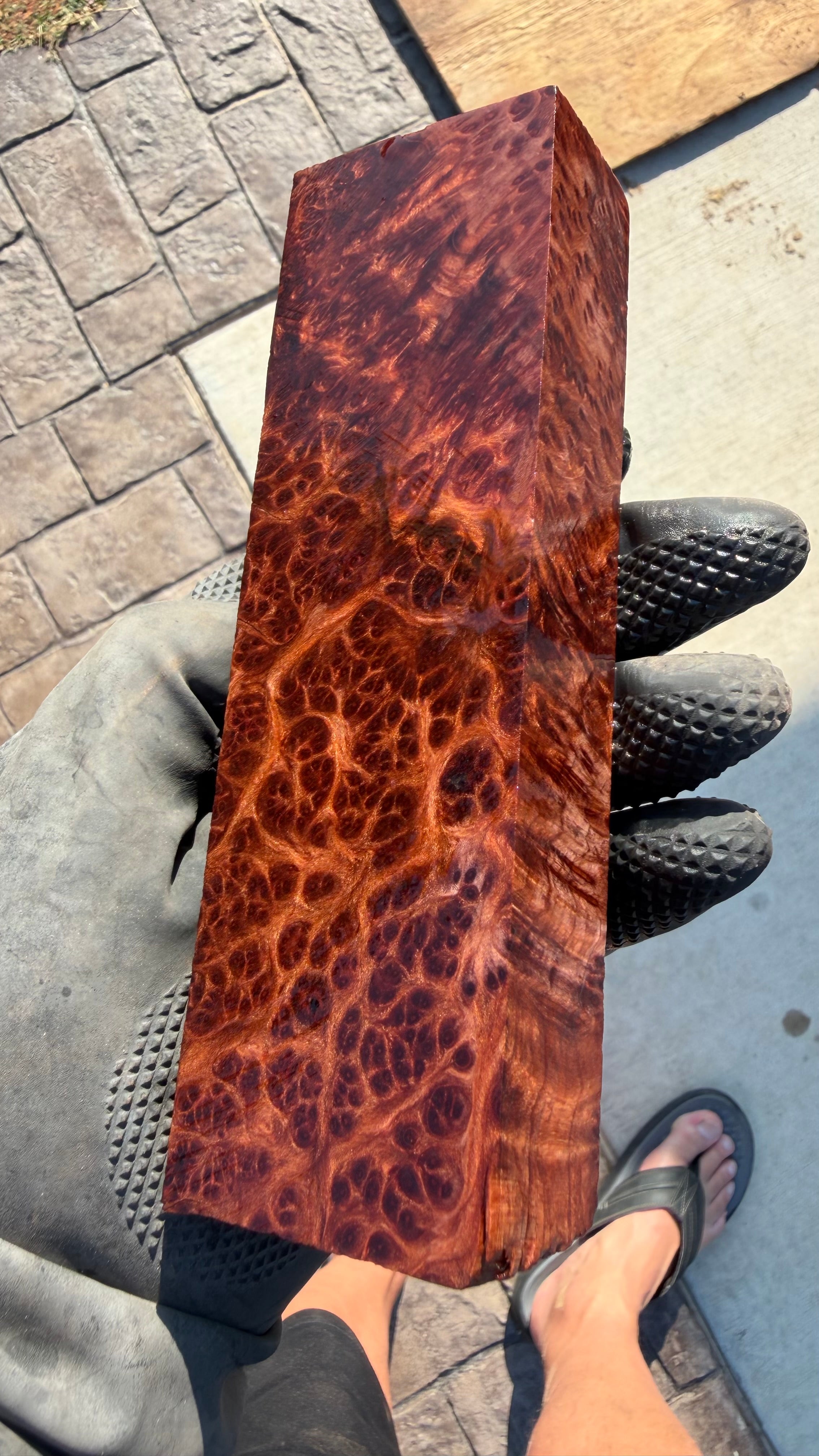 Redwood Burl Block RLBB-480 (Stabilized)