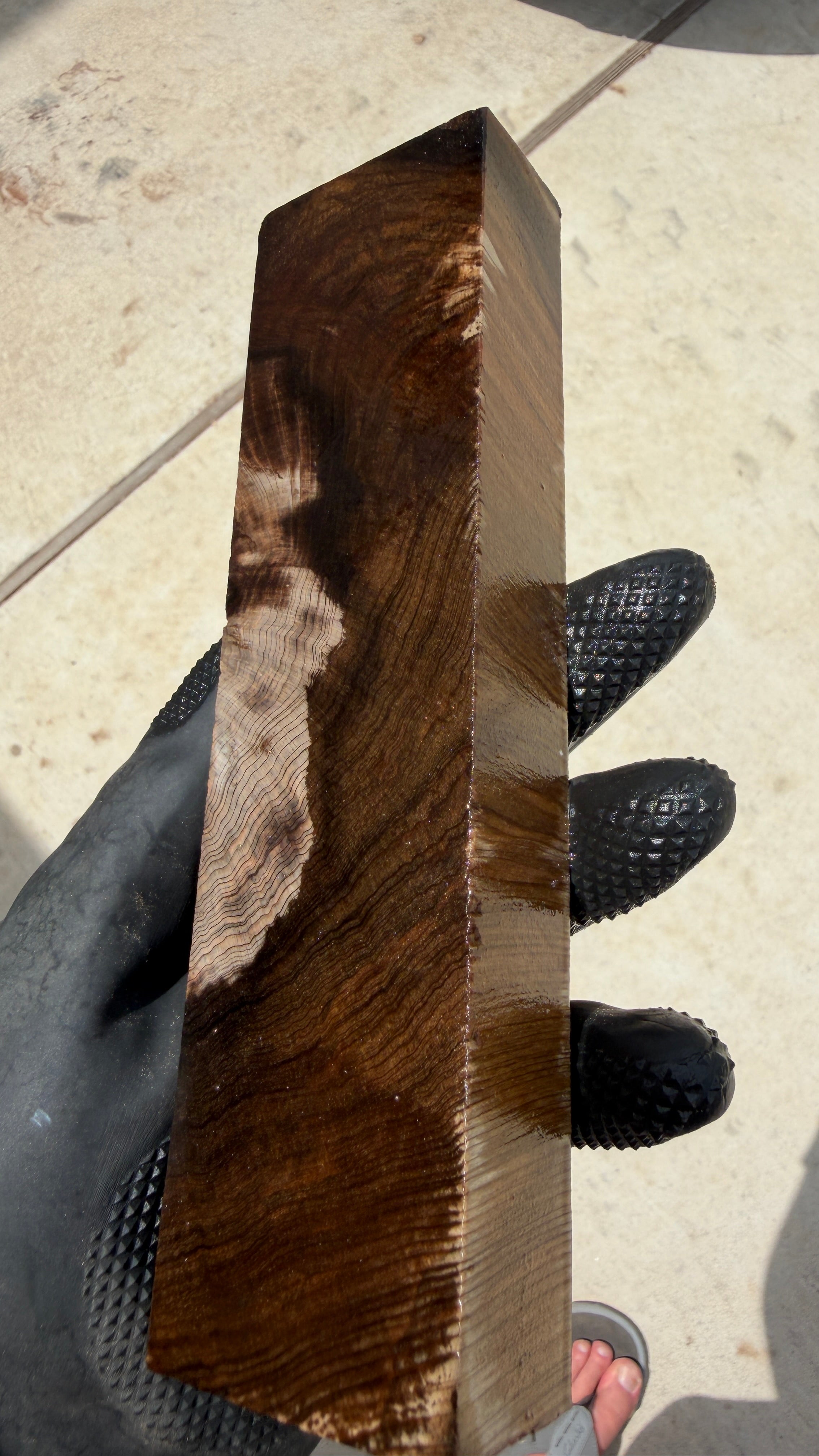 Ancient Sinker Cypress Block ASCB-140 (Stabilized)