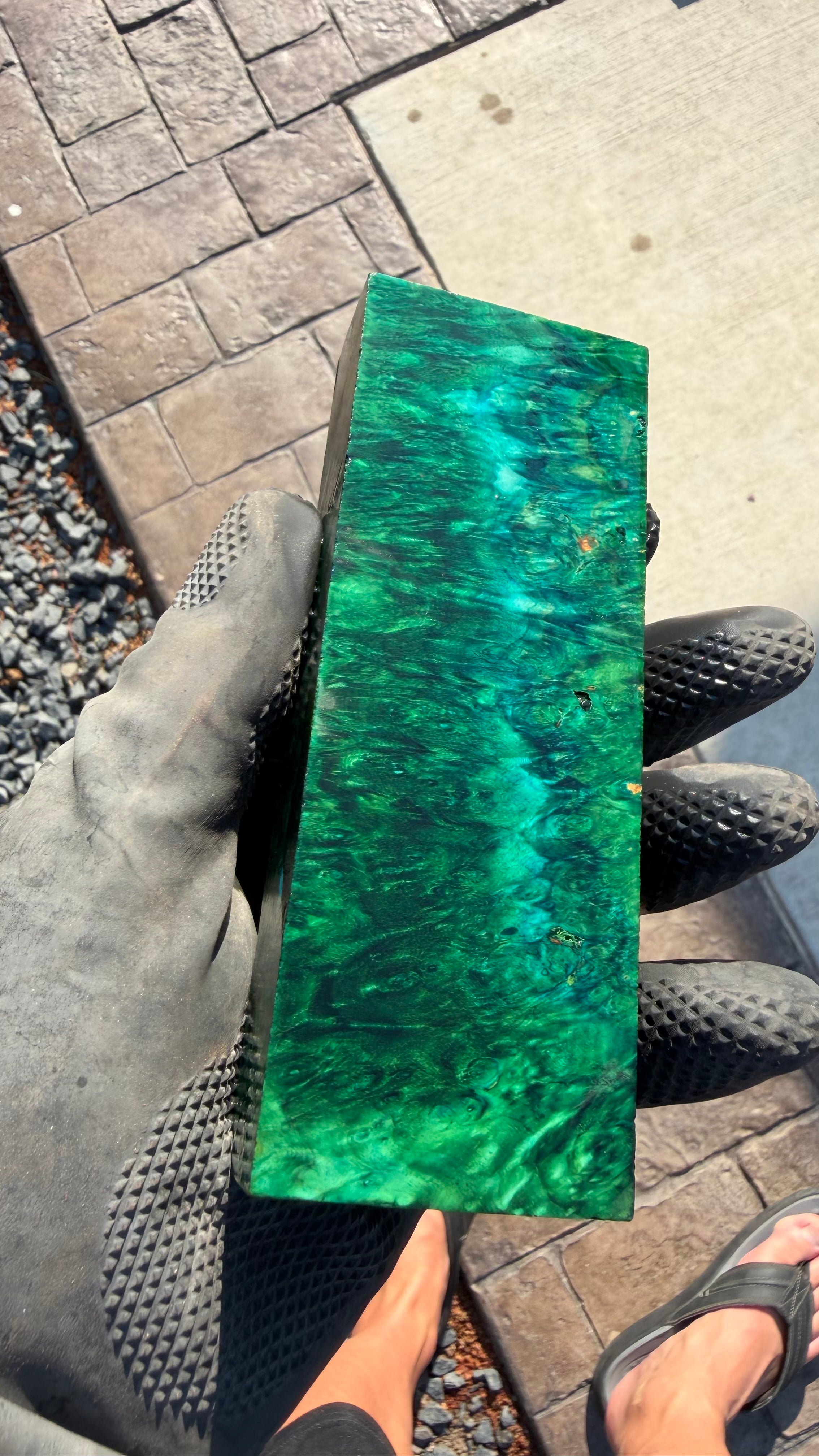 Box Elder Burl Block BEBB-230 (Stabilized)