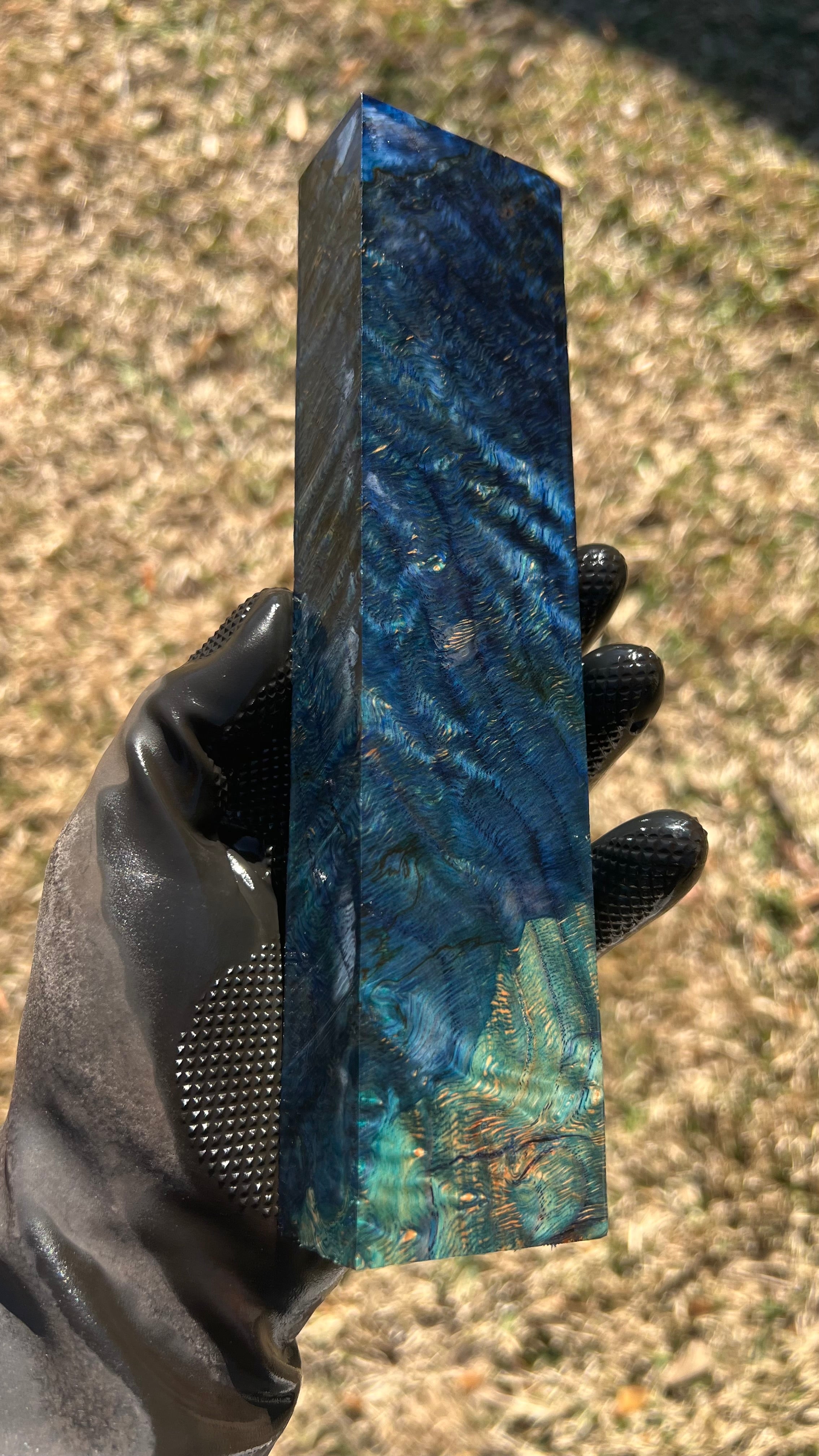 Red Oak Burl Block ROBB-034 (Stabilized)