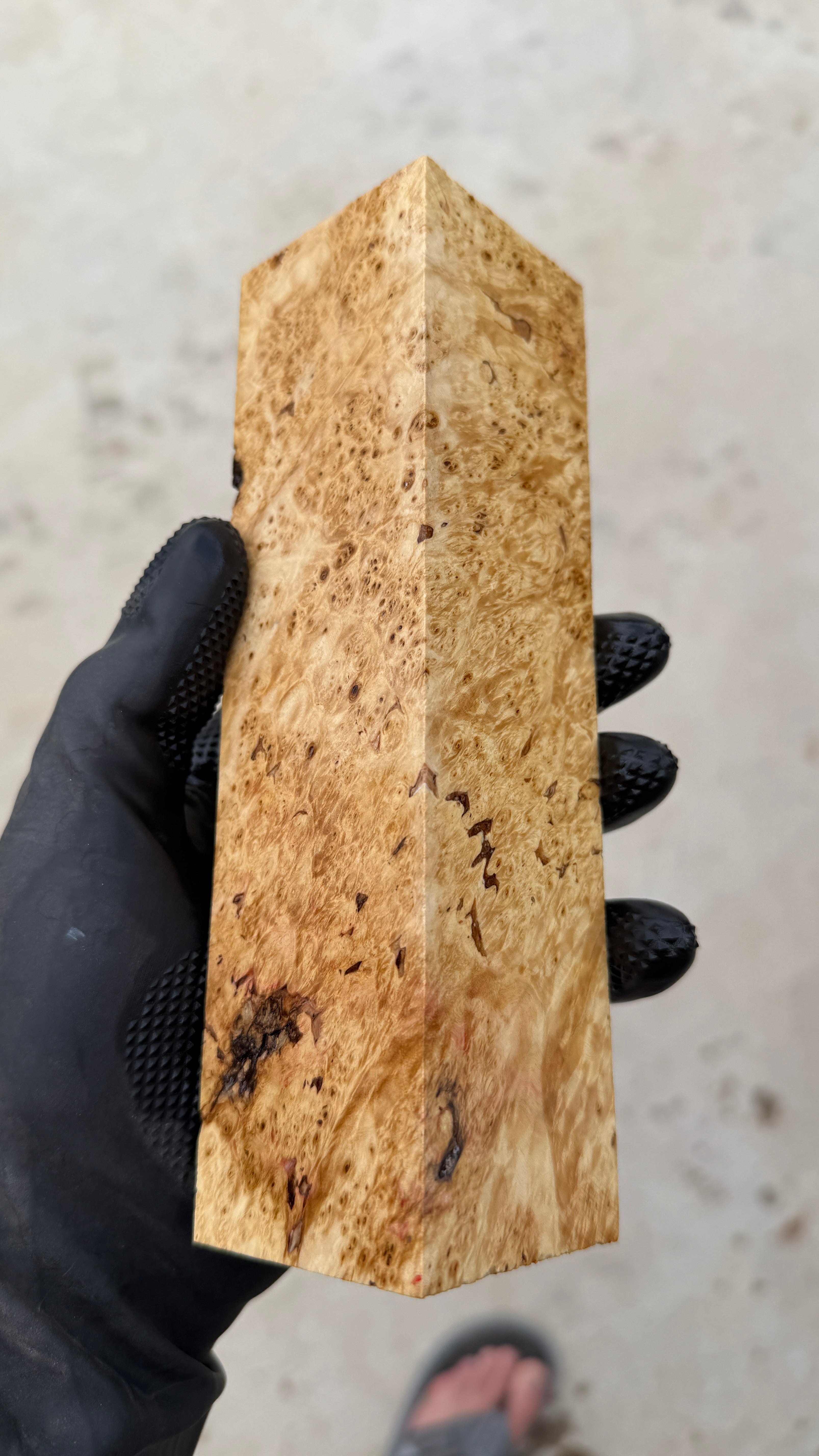 Box Elder Burl Block BEBB-250 (Stabilized)