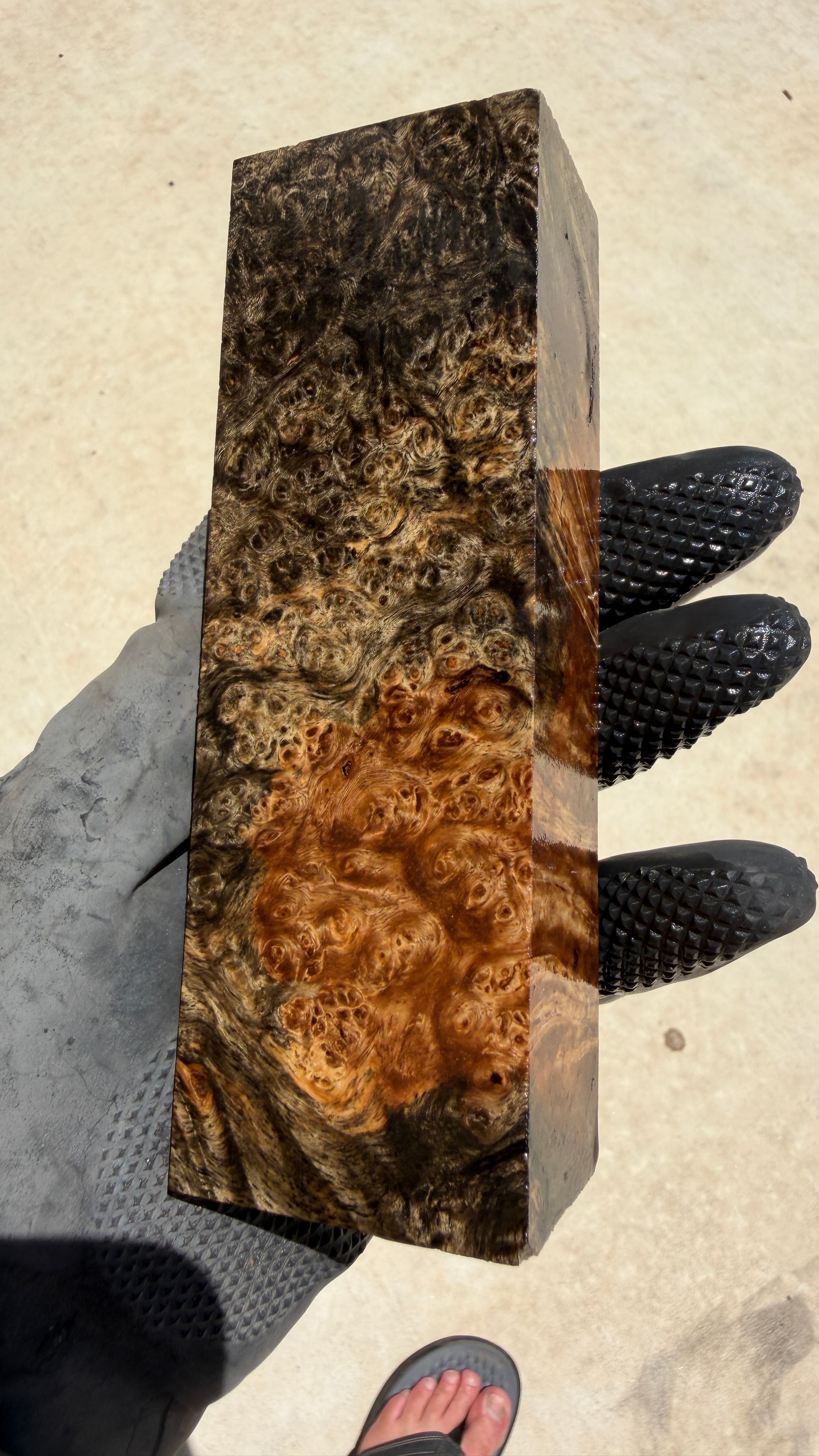 Amboyna Burl Block AYBB-042 (Stabilized)