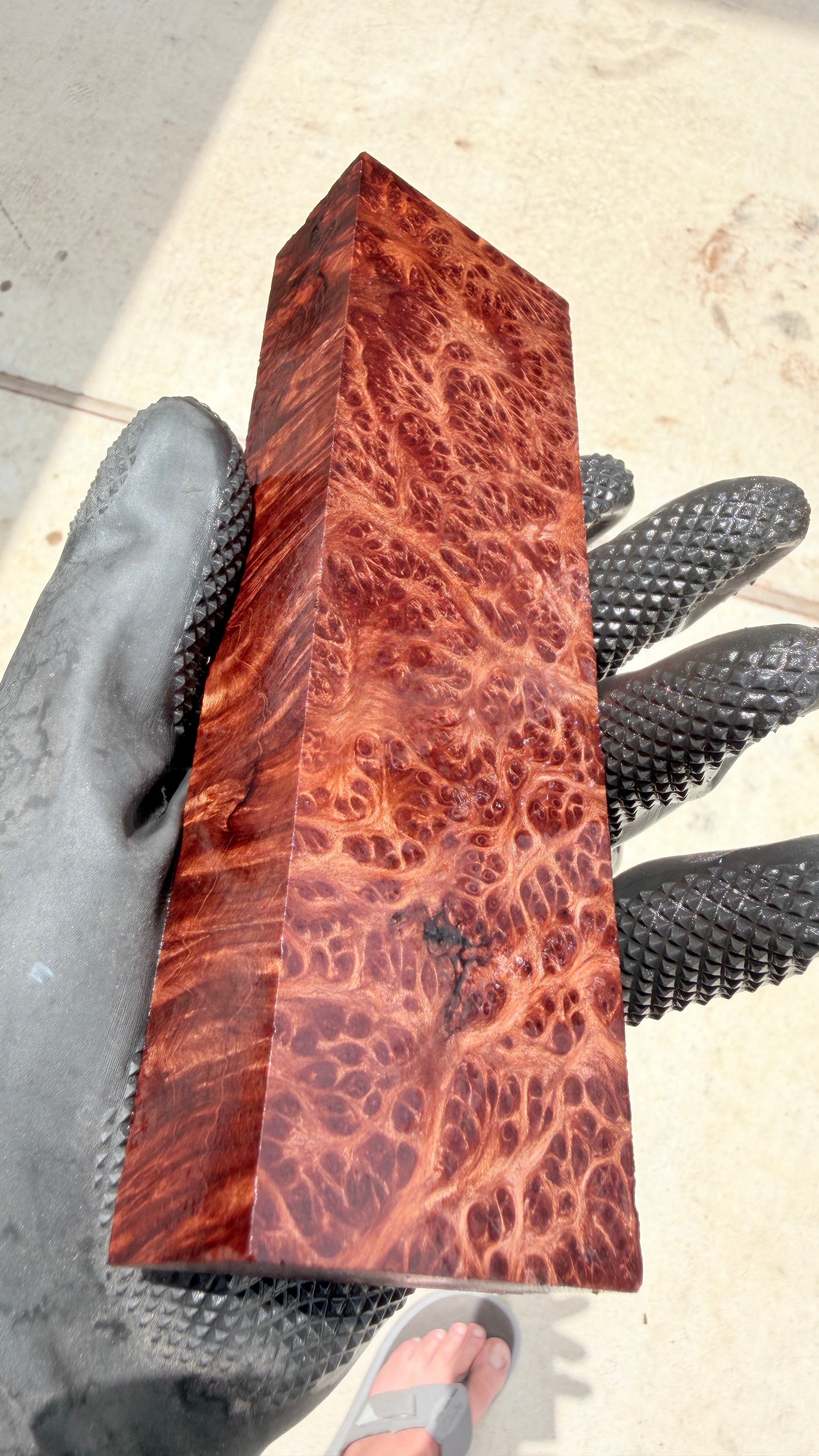 Redwood Burl Block RLBB-446 (Stabilized)