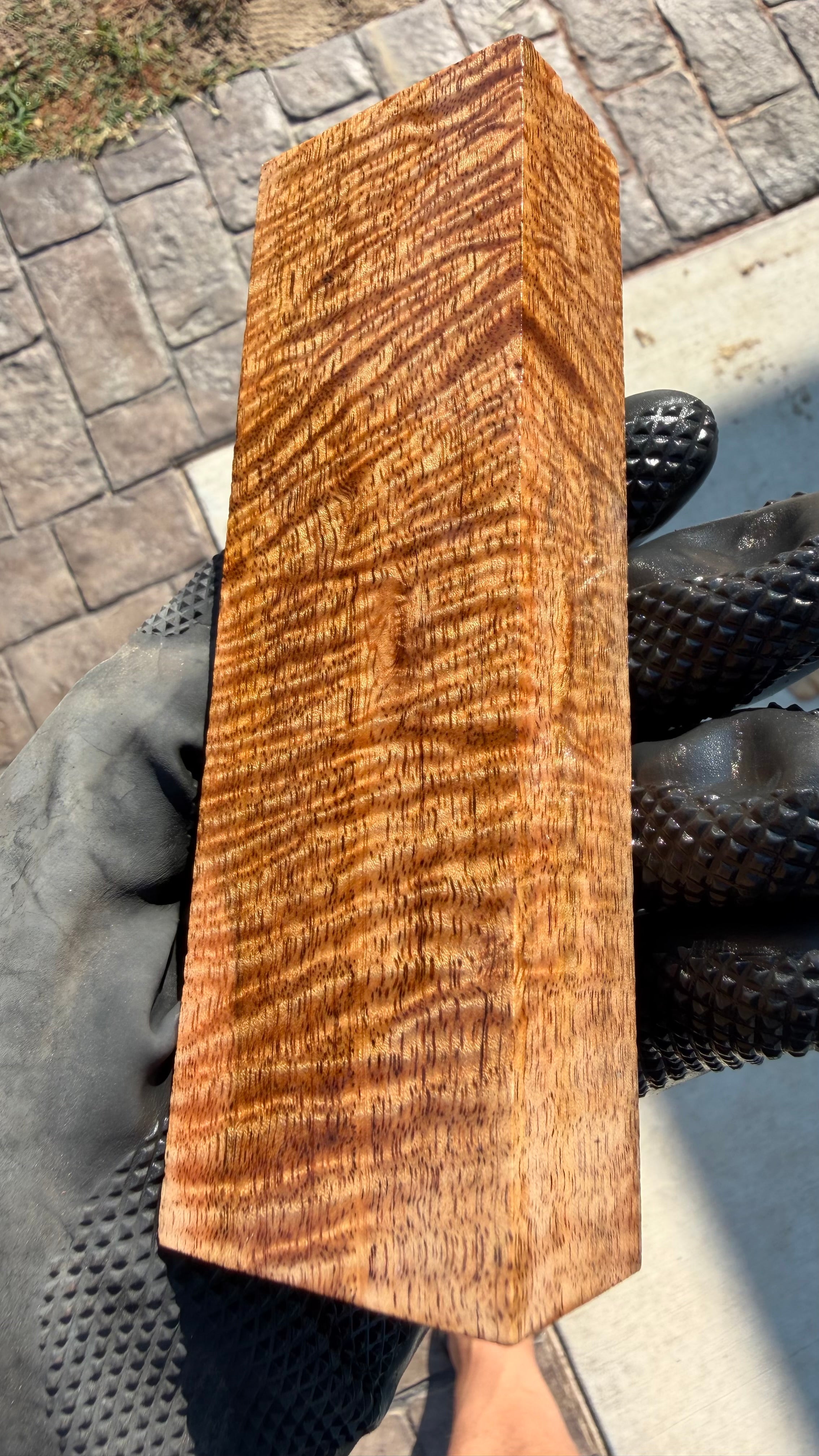 Curly Mango Block COMB-017 (Stabilized)